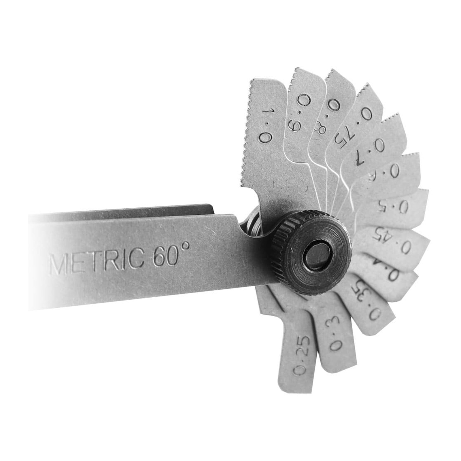 CONTADOR DE HILOS METRICO TPI 0.25-6.0 60° (23 LAMINAS) - Imagen 2