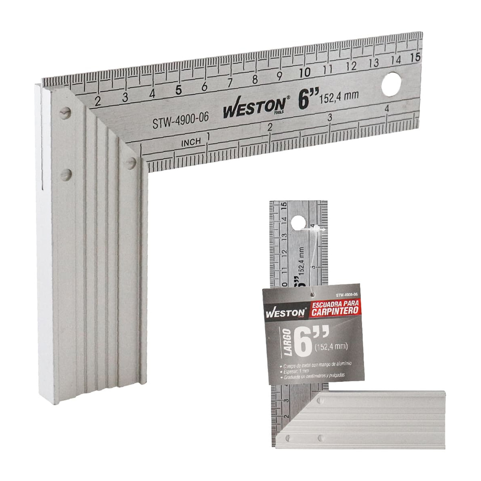 Escuadra para Carpintero 6" Weston