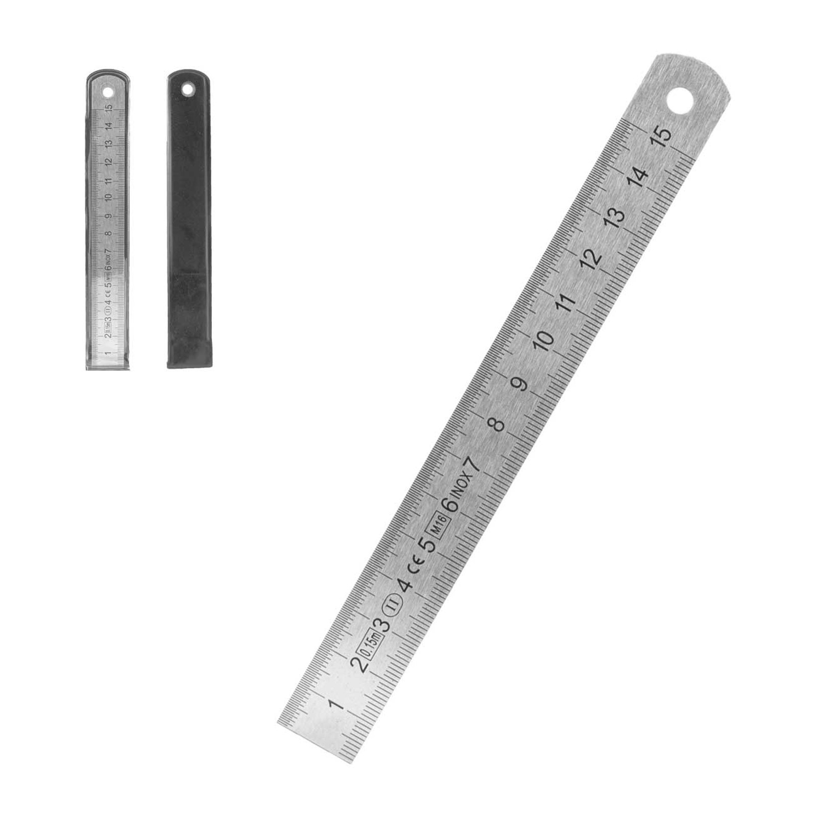 Regla de Acero Semirígida 6" Weston