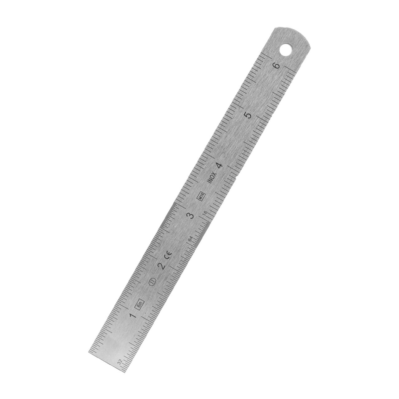 REGLA DE ACERO SEMI RIGIDA 6" - Imagen 2