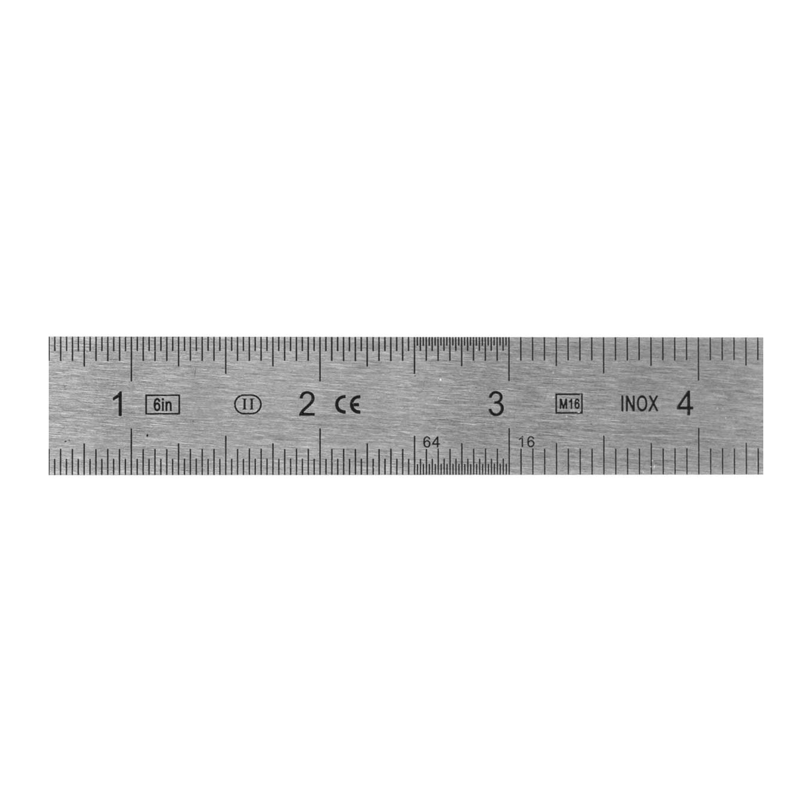 REGLA DE ACERO SEMI RIGIDA 6" - Imagen 3