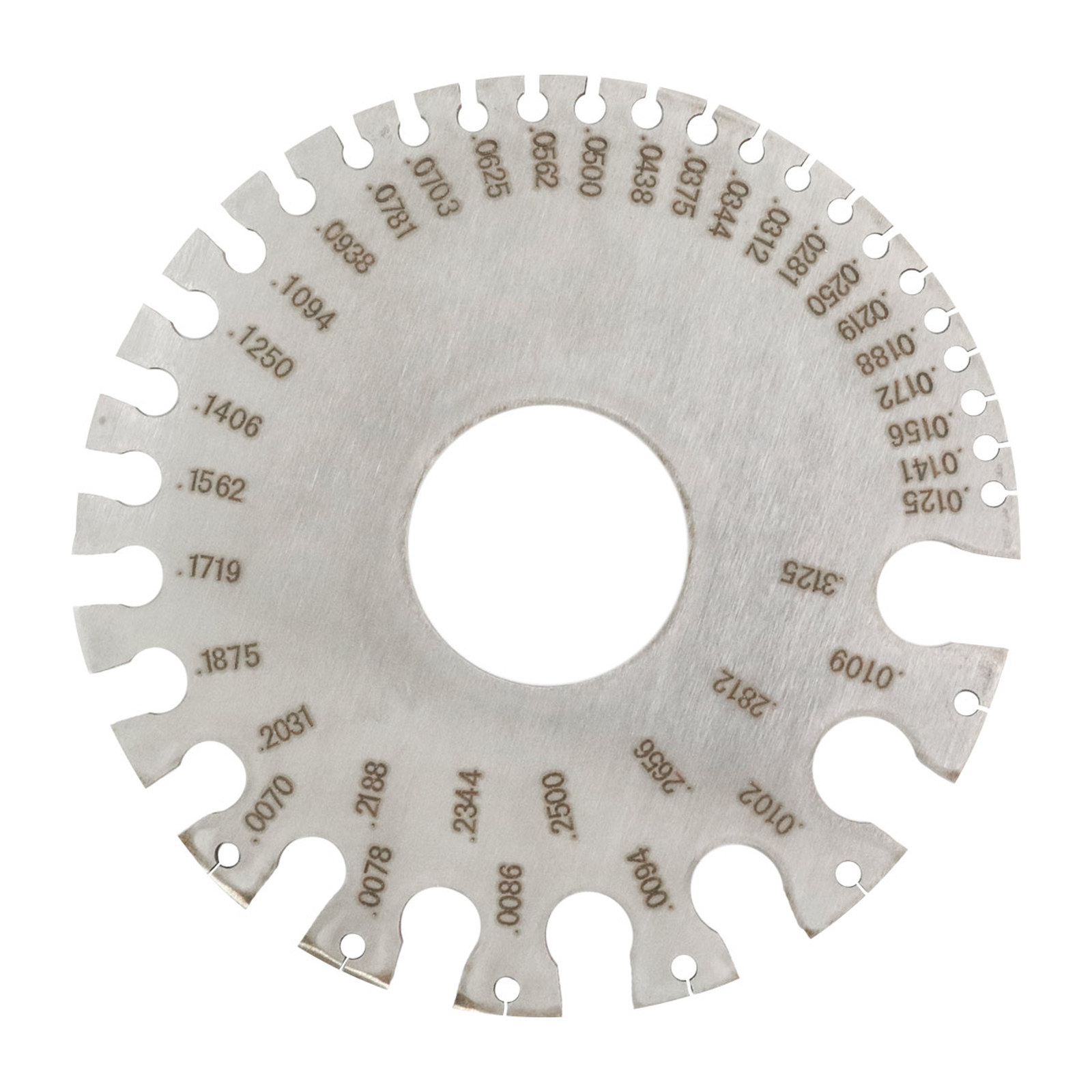 CALIBRADOR P/ALAMBRES 0 - 36 (0.3125""- 0.007"") - Imagen 3