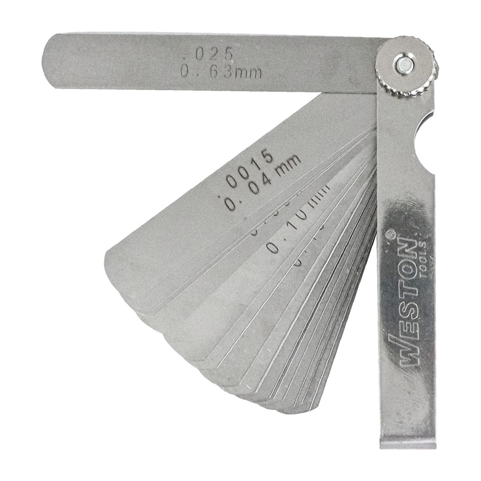 CALIBRADOR D/LAINAS P/ESPESORES 0.0015 - 0.025" (26 MEDIDAS) - Imagen 2