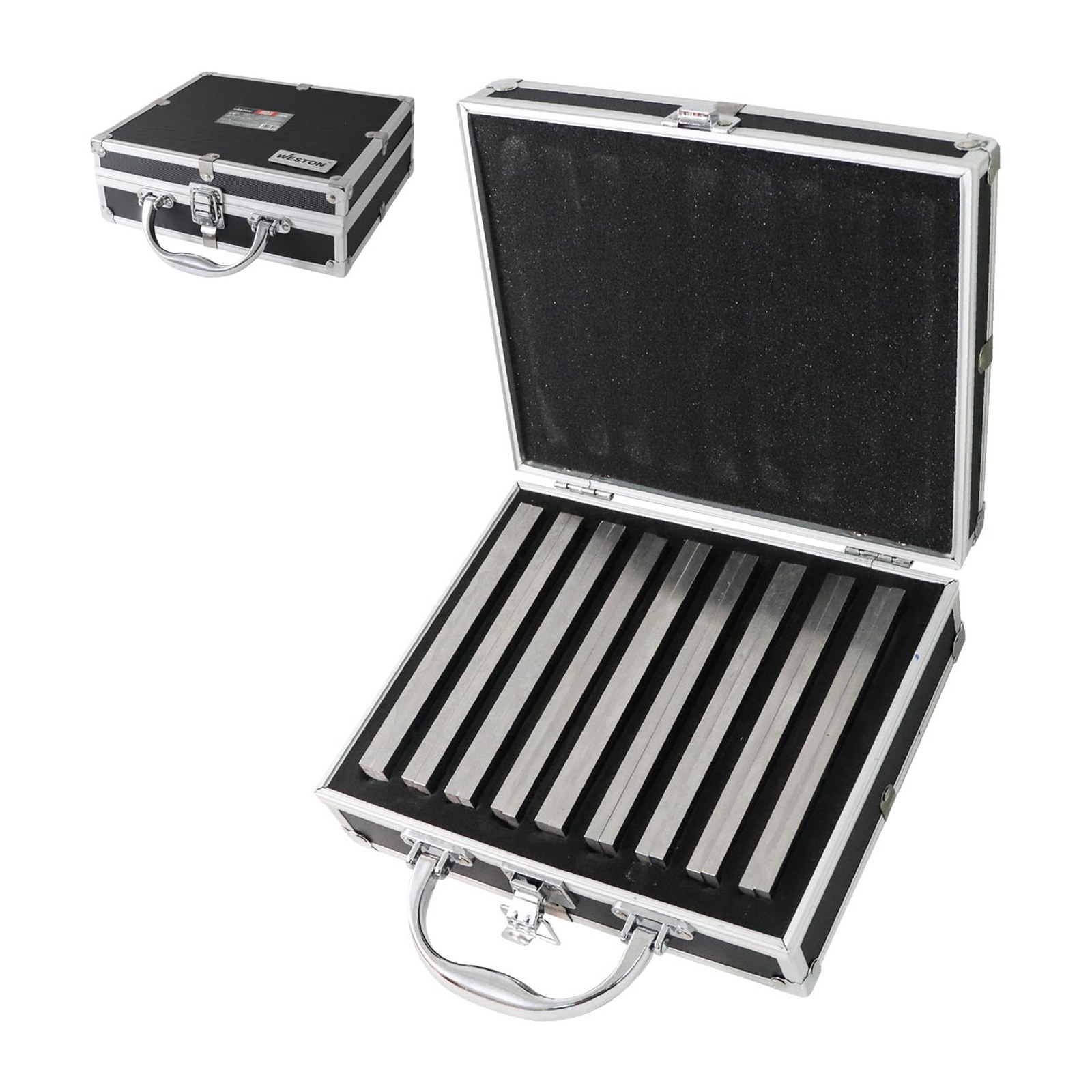 Juego de Paralelas de Precisión Premium Weston 1/4" x 6" - 9 Pares
