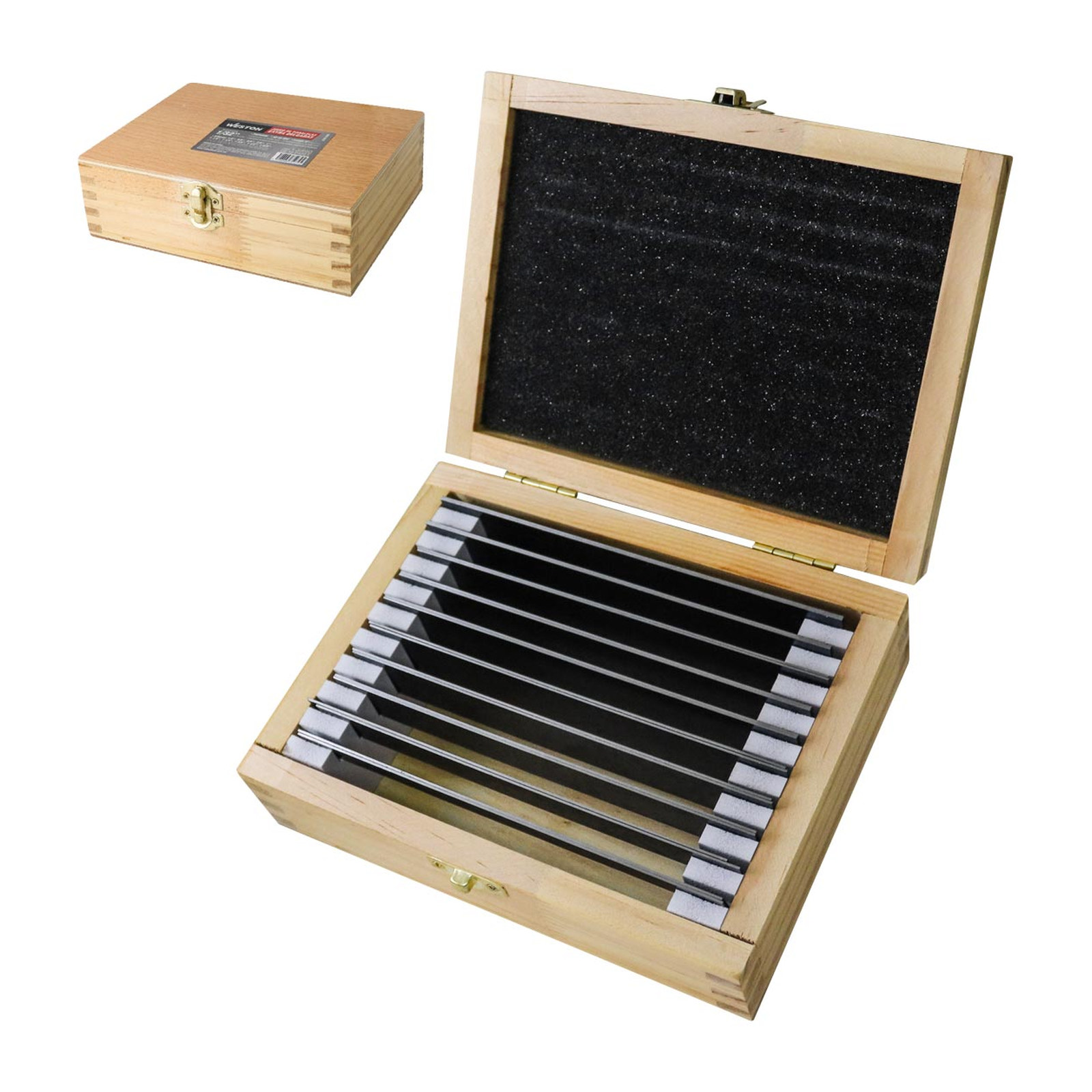 Juego de Paralelas de Precisión Extra Delgadas Premium 1/32" x 6" - 10 Pares WESTON
