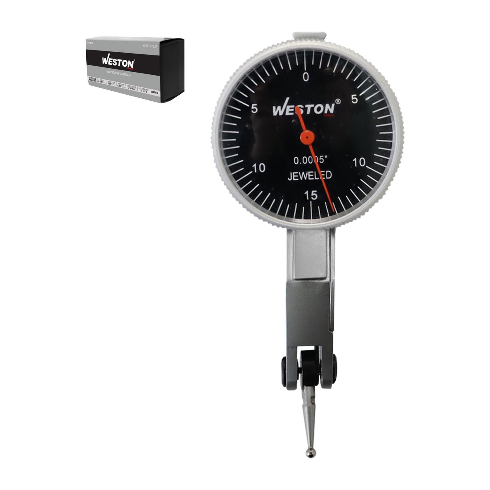 Indicador de Pestaña Weston 0 - 0.030" x 0.001"