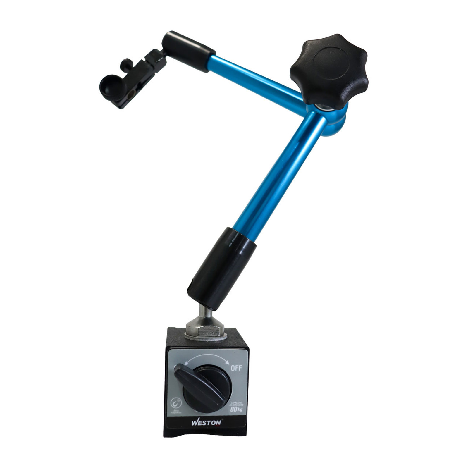 BASE MAGNETICA HIDRAULICA CAP. RETENCION 80 KG - Imagen 2