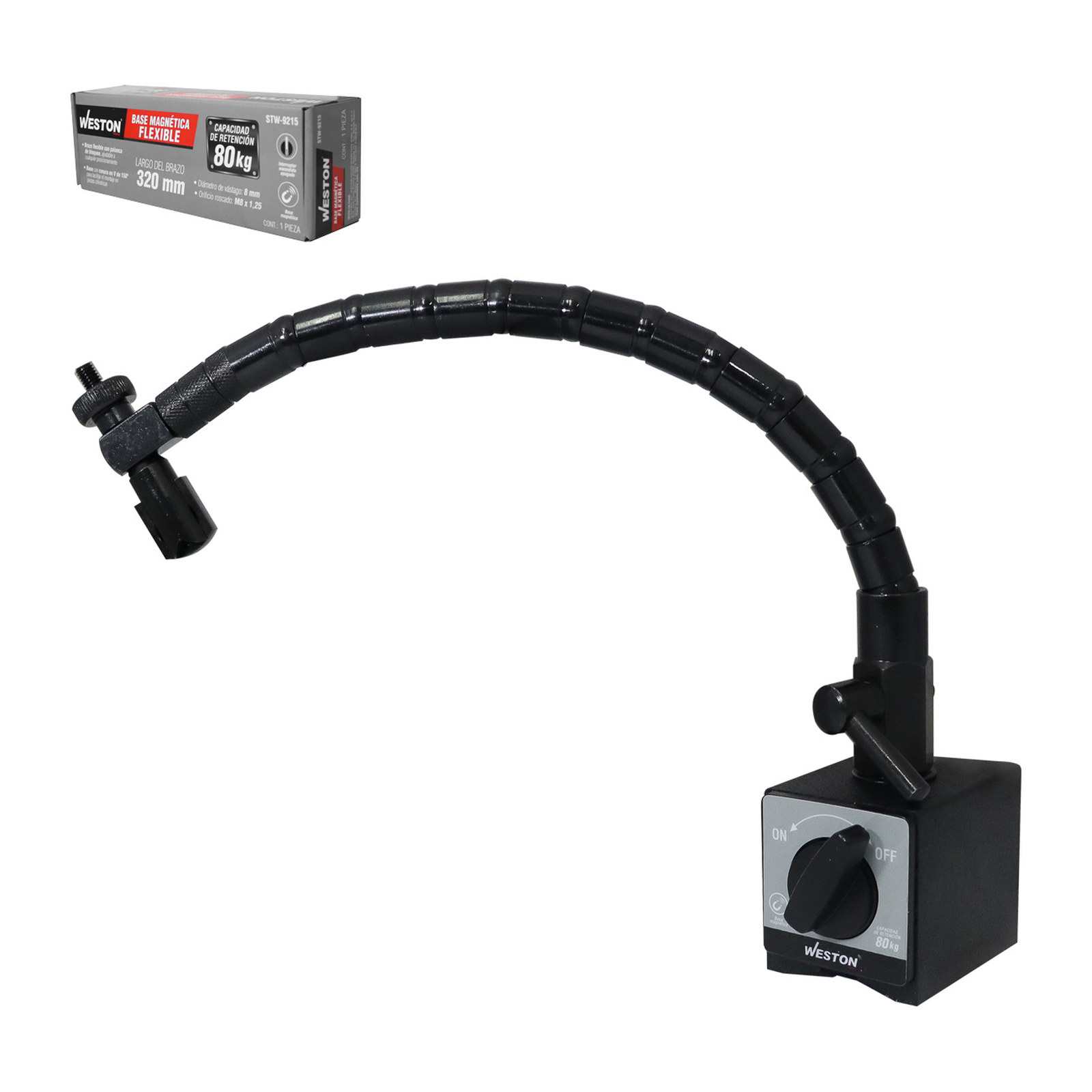 Base Magnética Flexible Weston 80 kg