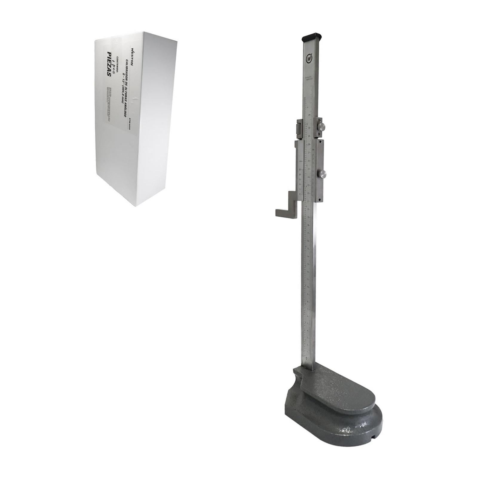 Calibrador de Alturas Analógico Weston Acero Inoxidable 12"