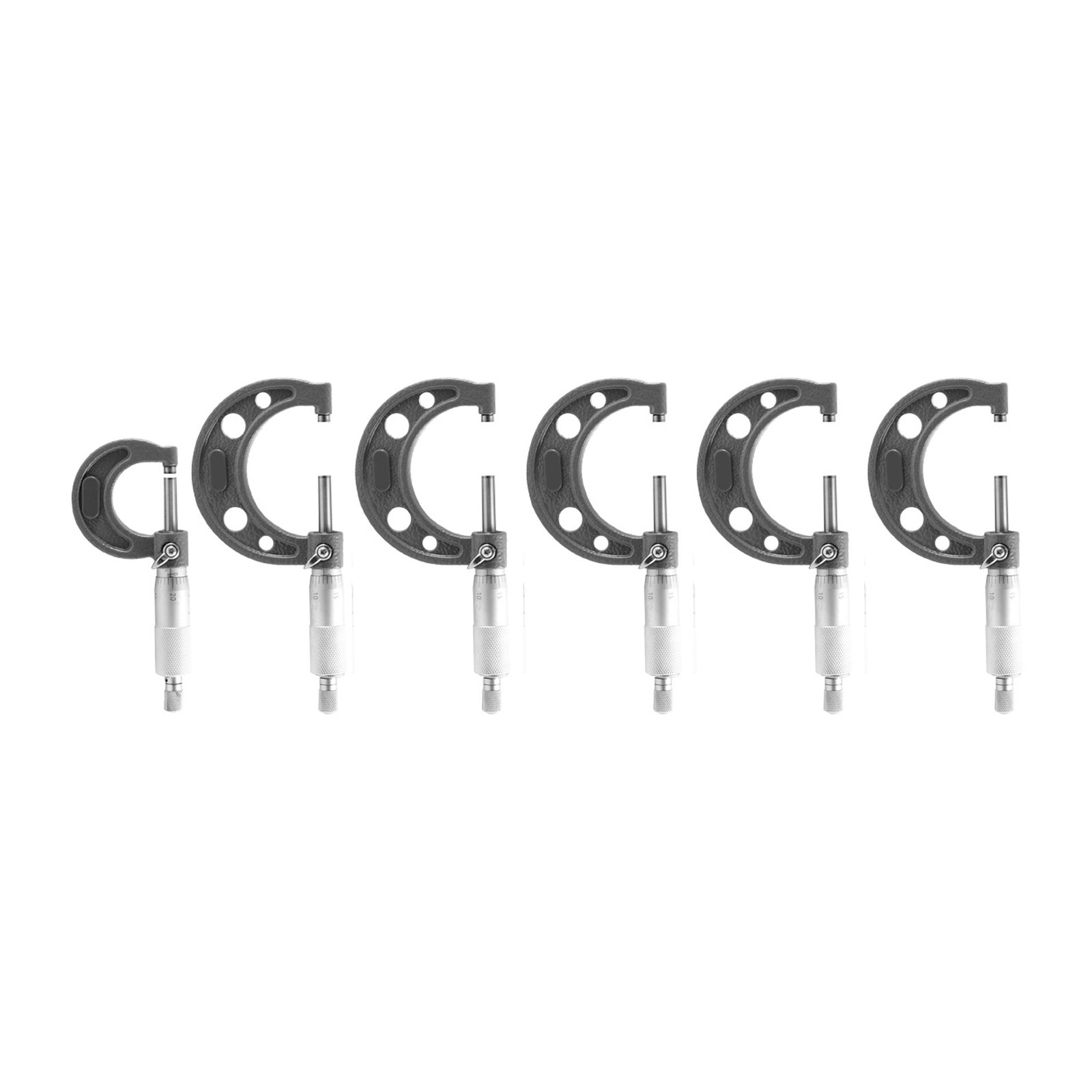 Juego de Micrómetros para Exteriores Tipo MT 0 - 6" 6 Piezas Weston