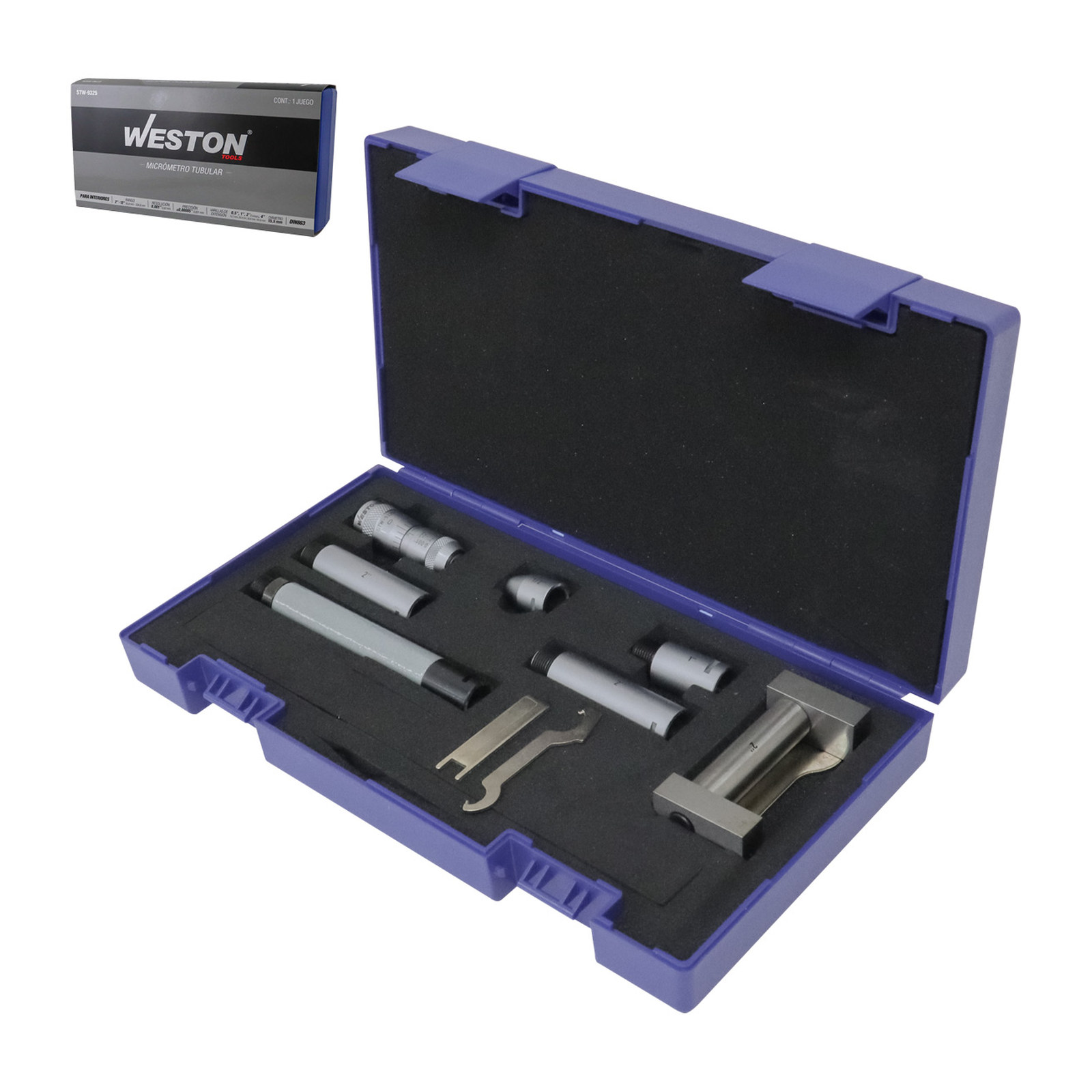 Micrómetro Tubular para Interiores 2" - 20" Weston