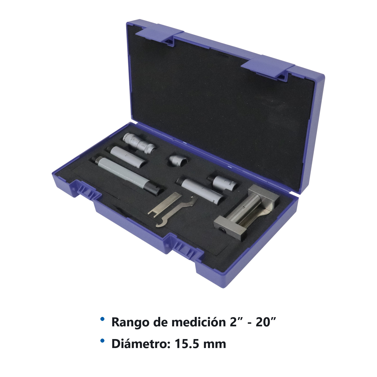 MICROMETRO TUBULAR P/INTERIORES 2" - 20" - Imagen 2