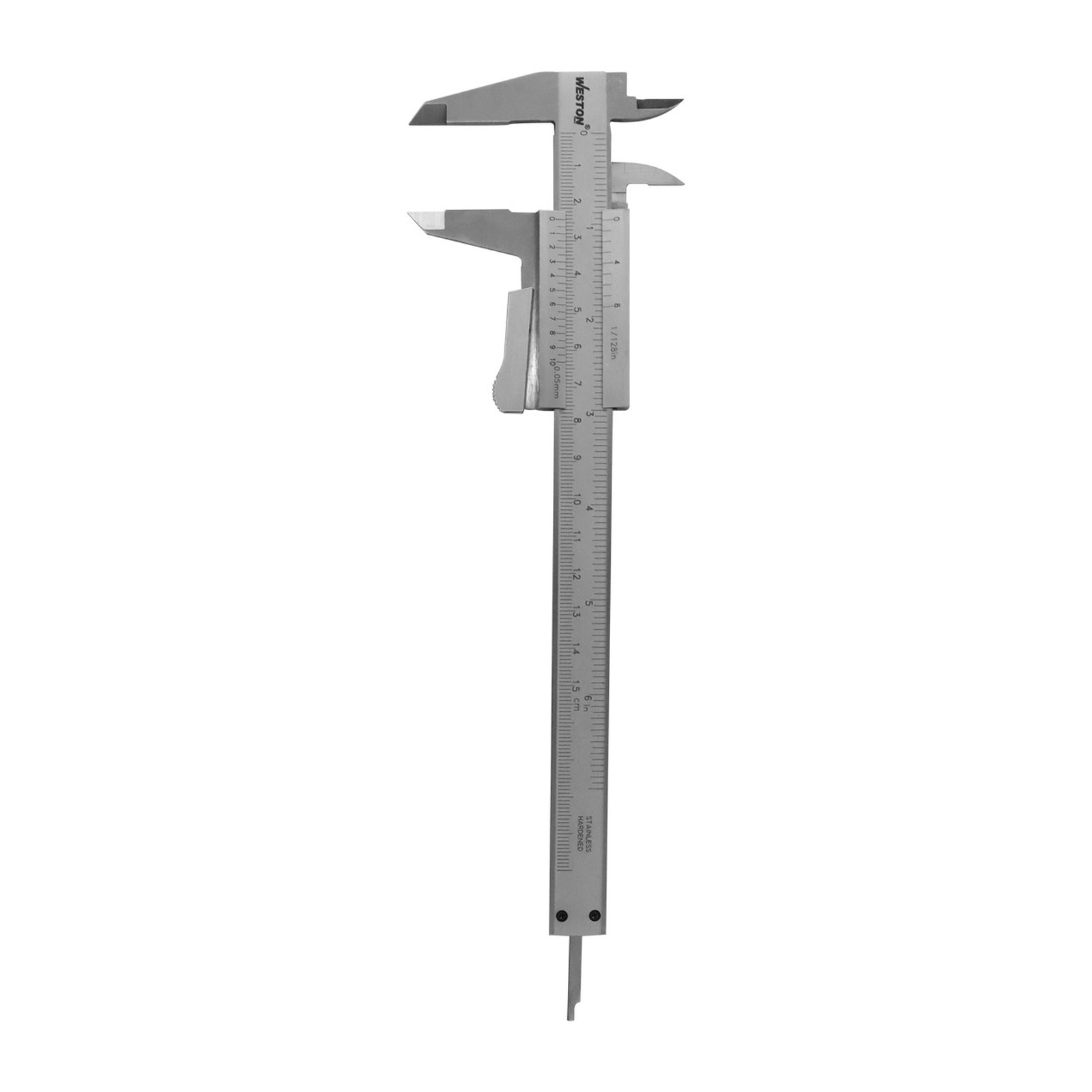 CALIBRADOR VERNIER ACERO INOX. 6" (MM Y STD) - Imagen 2