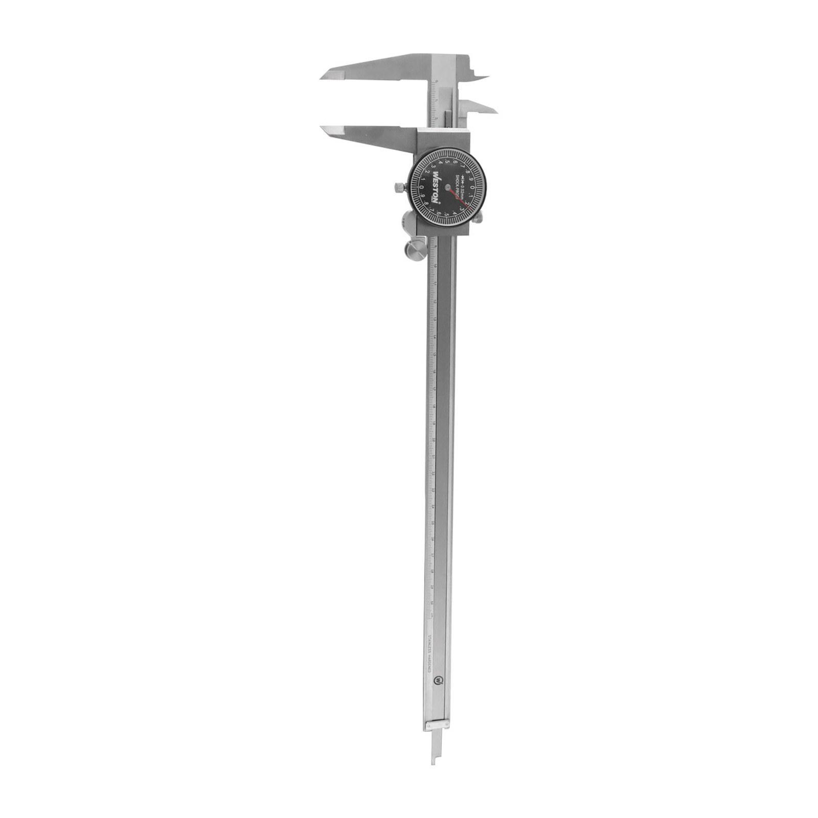 CALIBRADOR DE CARATULA A PRUEBA D/GOLPES ACERO INOX  0-300mm / ±0.04 mm / 0.02 mm - Imagen 2