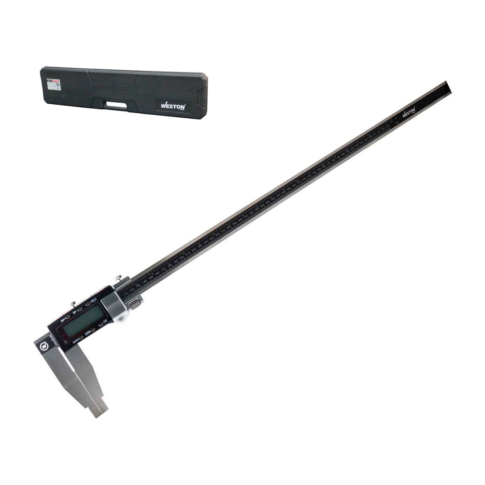 Calibrador Digital Weston Acero Inoxidable Carcasa Metálica 24"