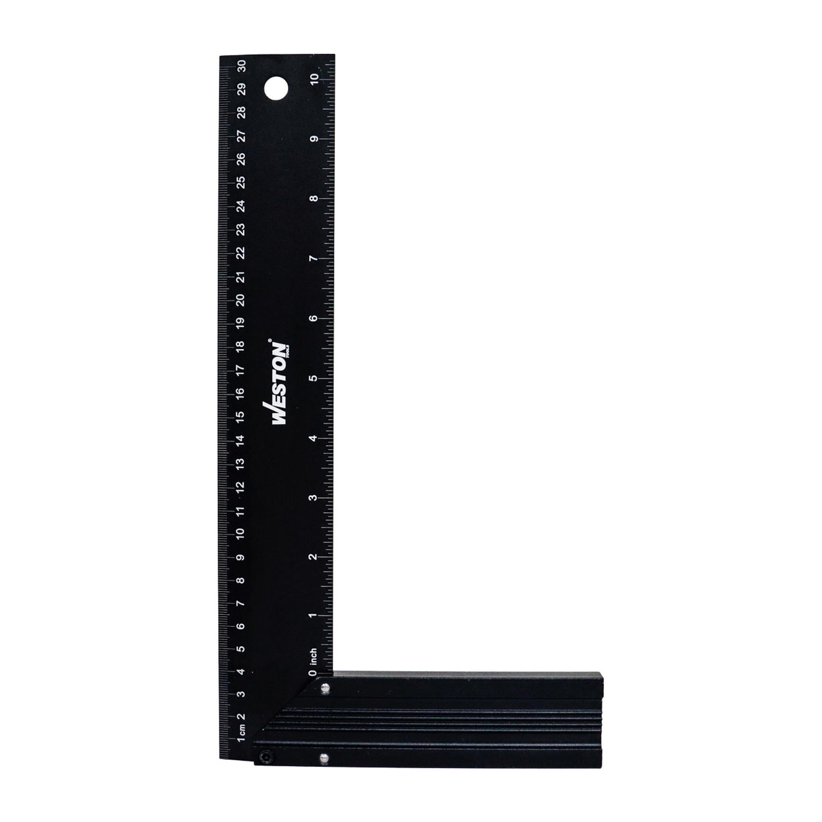 ESCUADRA DE ALUMINIO USO RUDO C/BASE AMPLIA 12''X60MM - Imagen 2