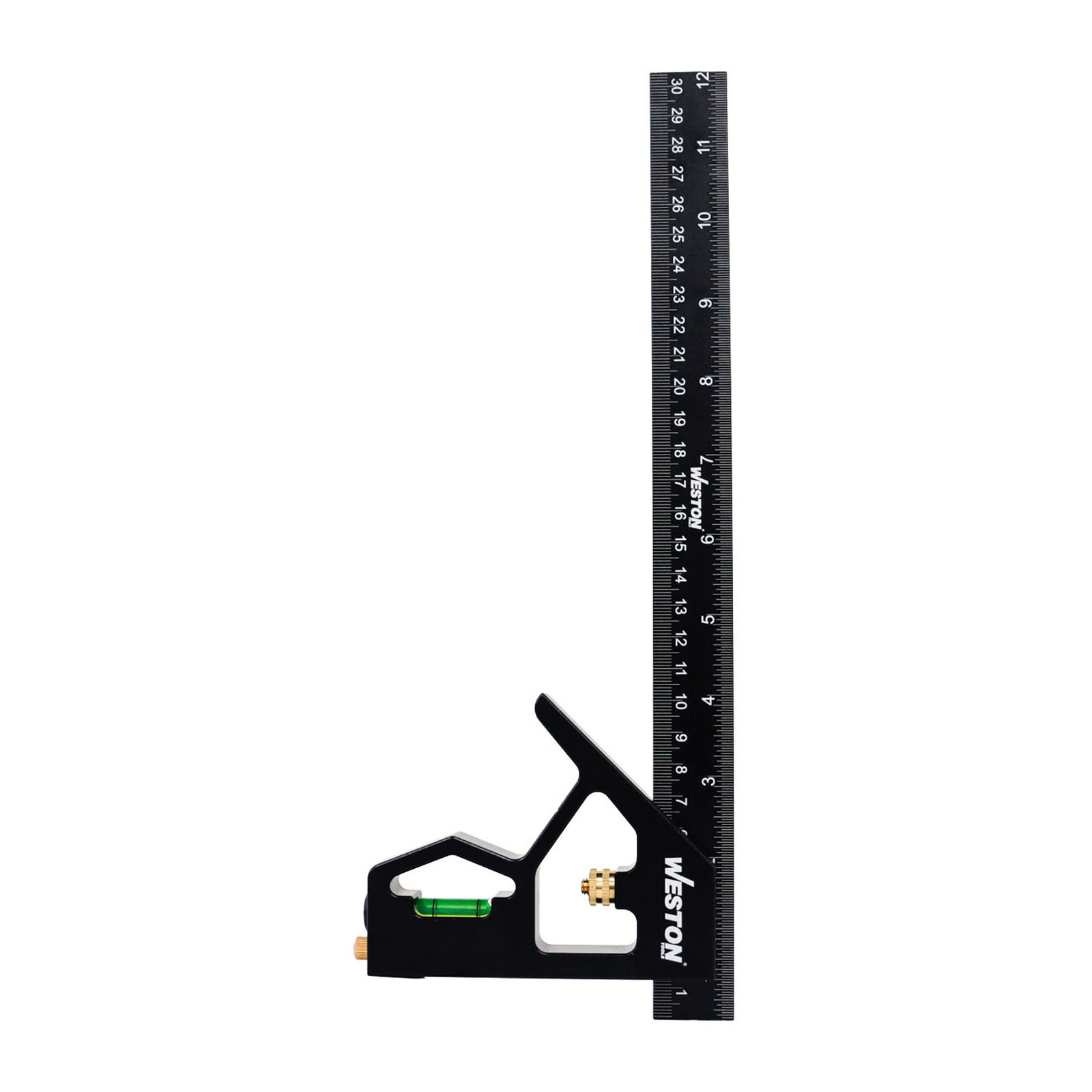 ESCUADRA DE COMBINACION D/ALUMINIO C/NIVEL 12'' - Imagen 2