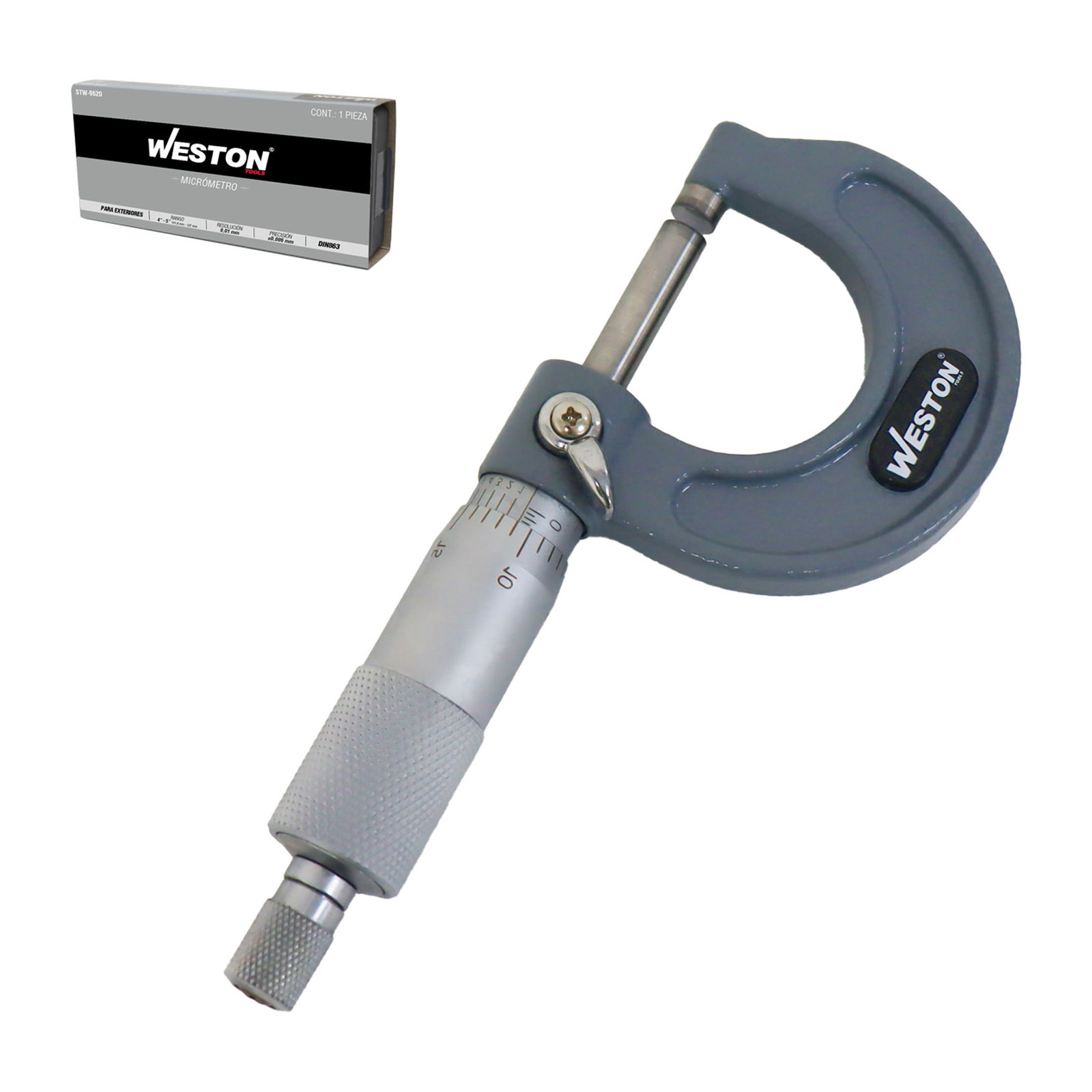 Micrómetro para Exteriores 4" - 5" Weston