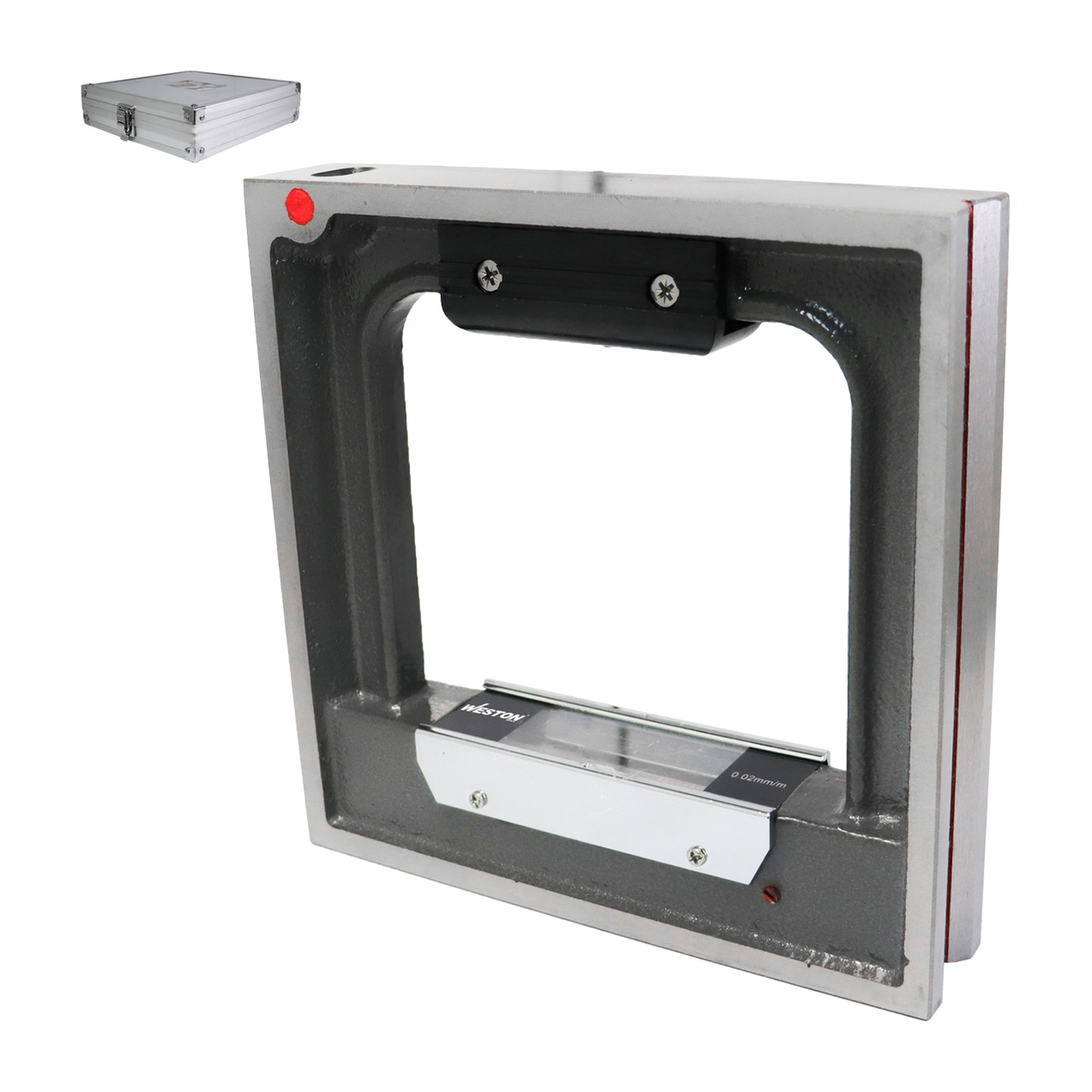 Nivel de Precisión Cuadrado 200 x 200 mm WESTON