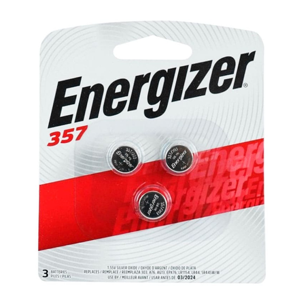 Pila de Óxido de Plata 1.5V Energizer para Calibrador - Paquete con 3 Baterías
