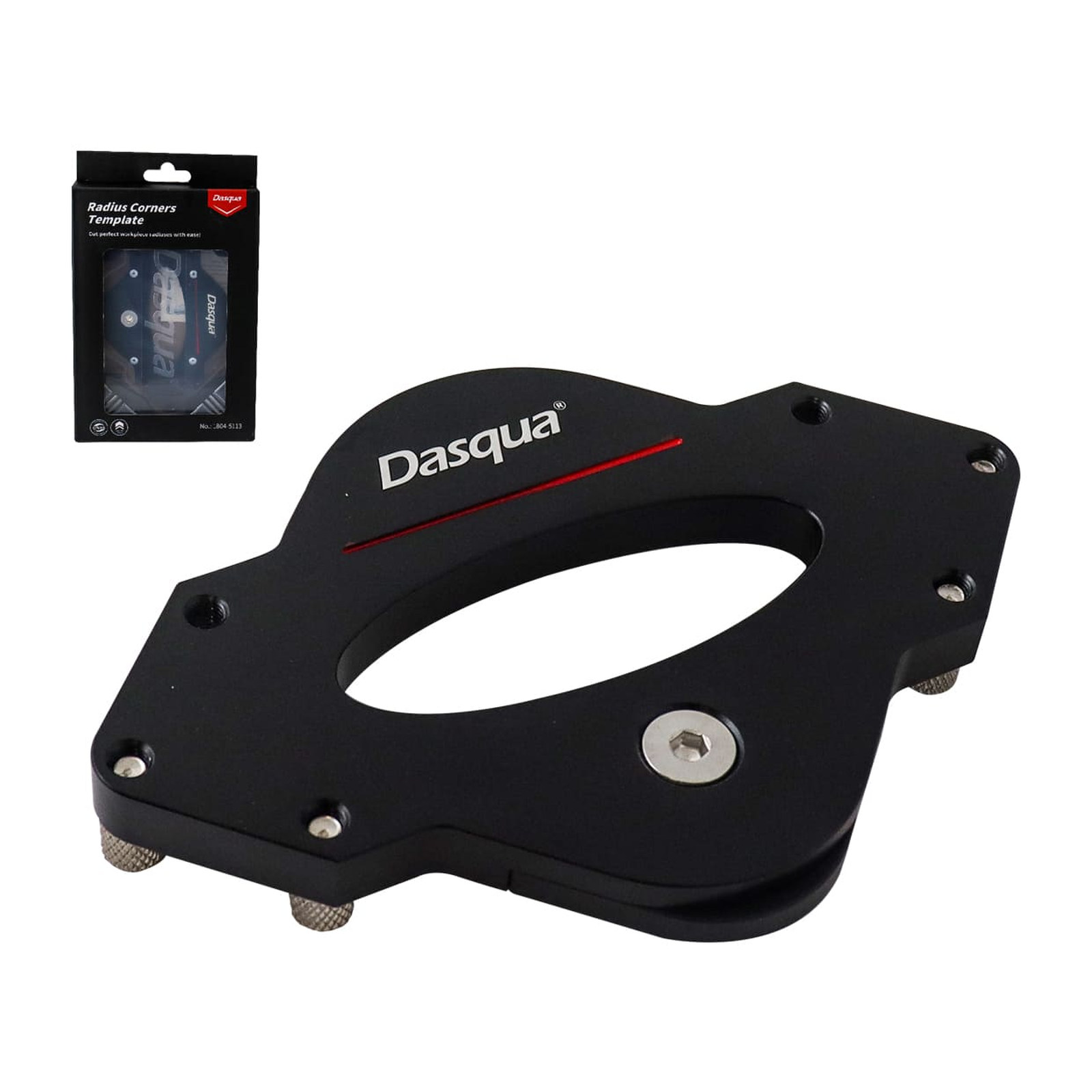 Plantillas de Radio de Esquina de Aluminio R1/8 a R1-1/4 DASQUA
