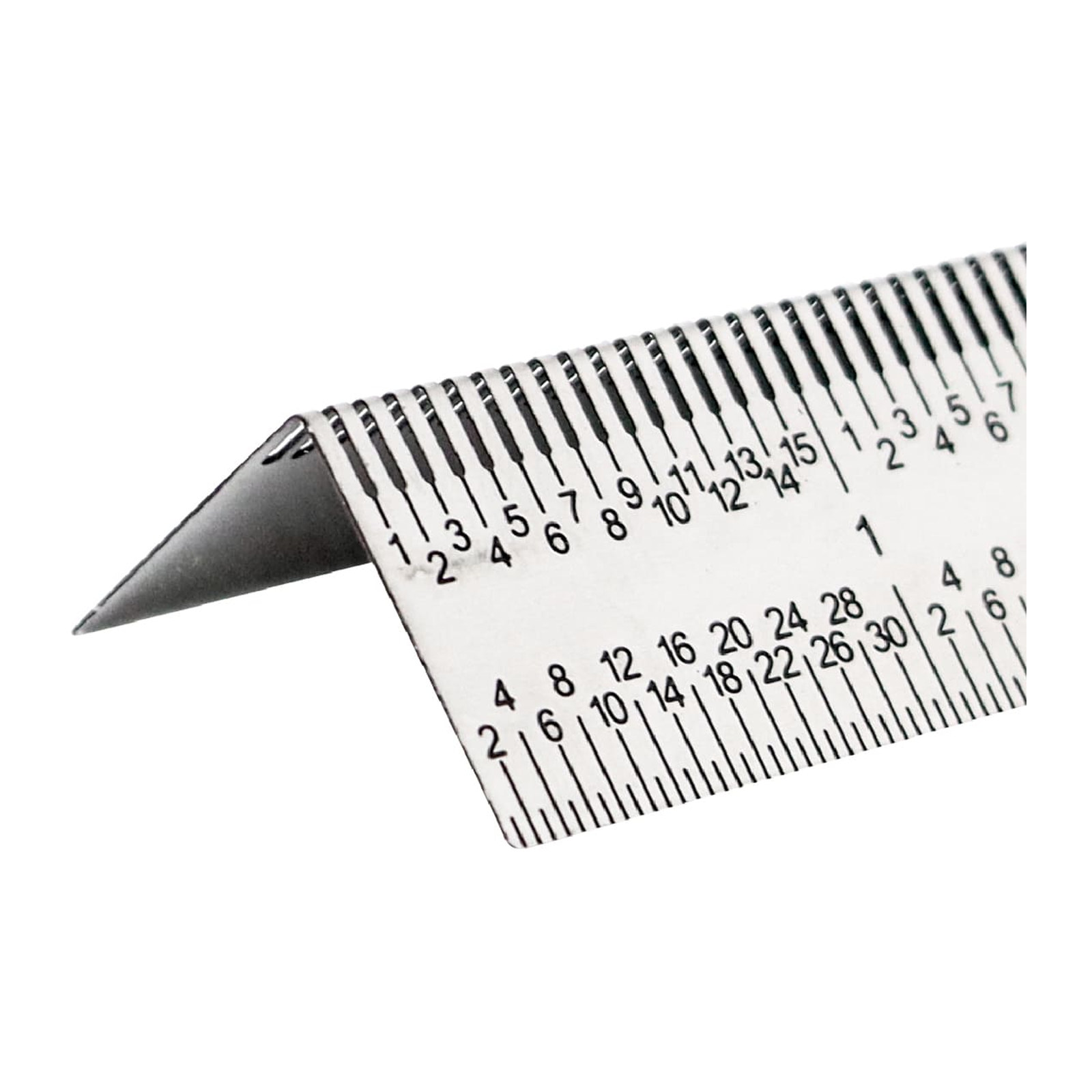 REGLA DE PRECISION DE MARCADO DE ANGULOS DE AC. INOX. 7" CON 1 LAPICERO Y PUNTILLAS - Imagen 3
