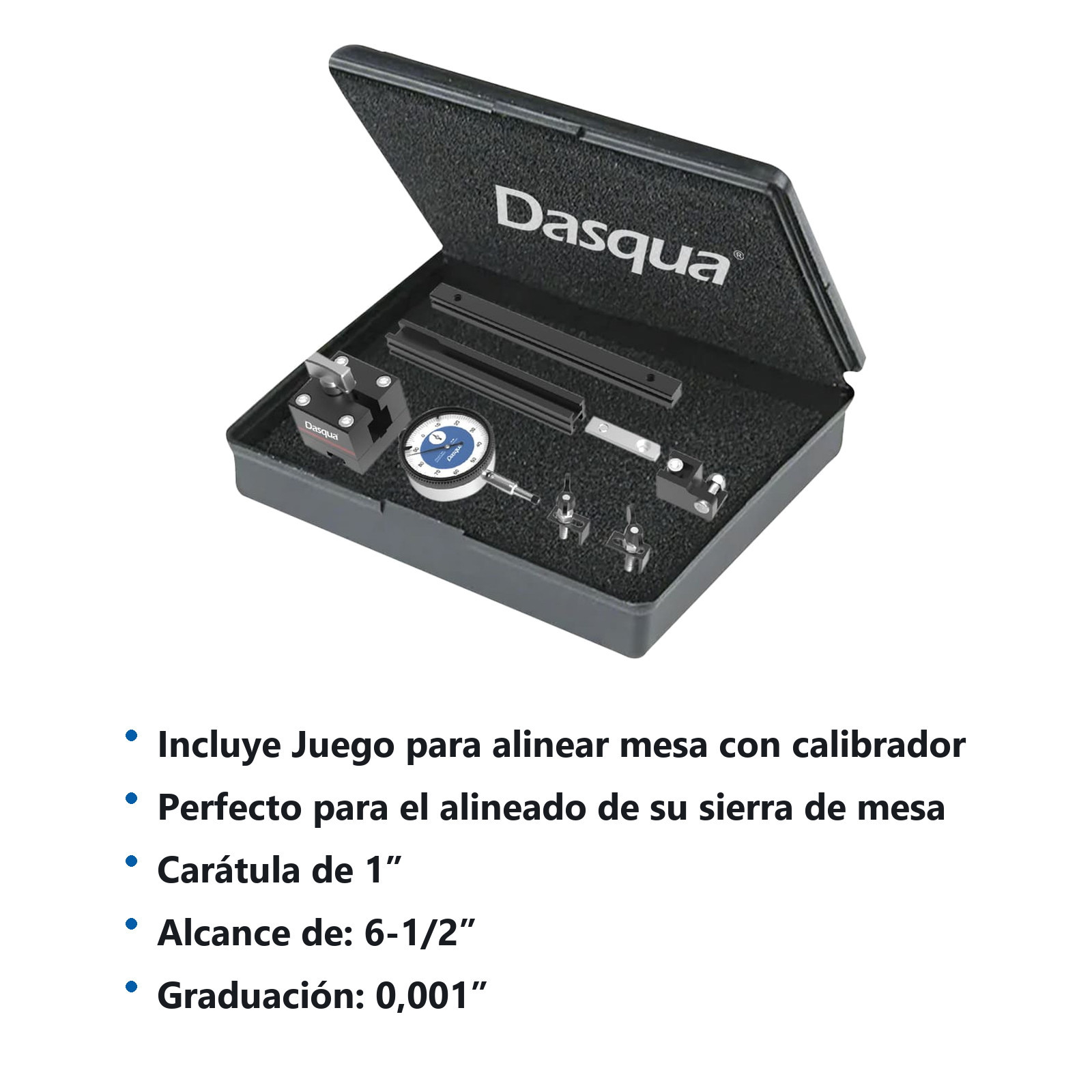 KIT PARA ALINEAR MESA C/ CALIBRADOR - Imagen 2