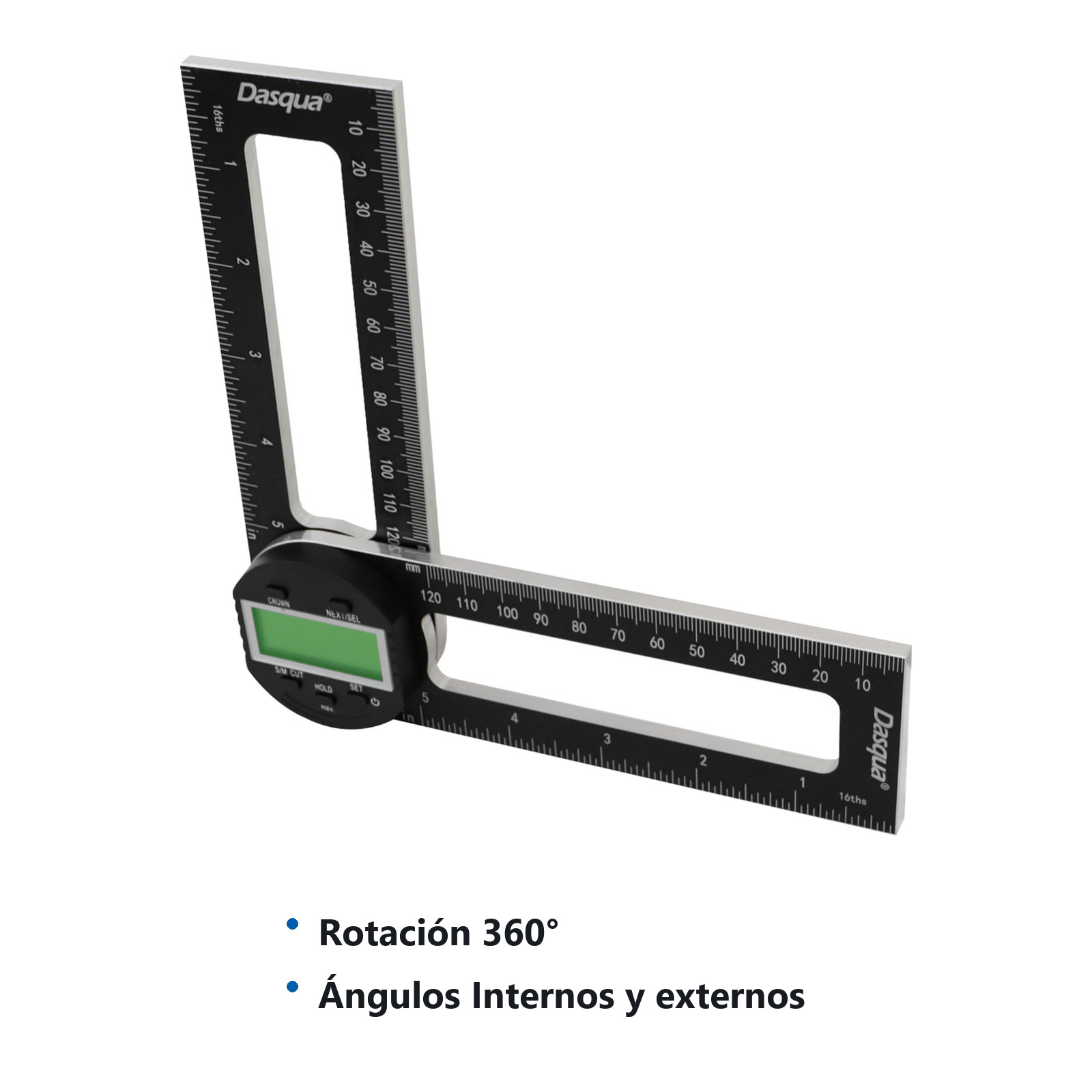 TRANSPORTADOR D/INGLETE DIGITAL C/PANTALLA LCD - Imagen 3