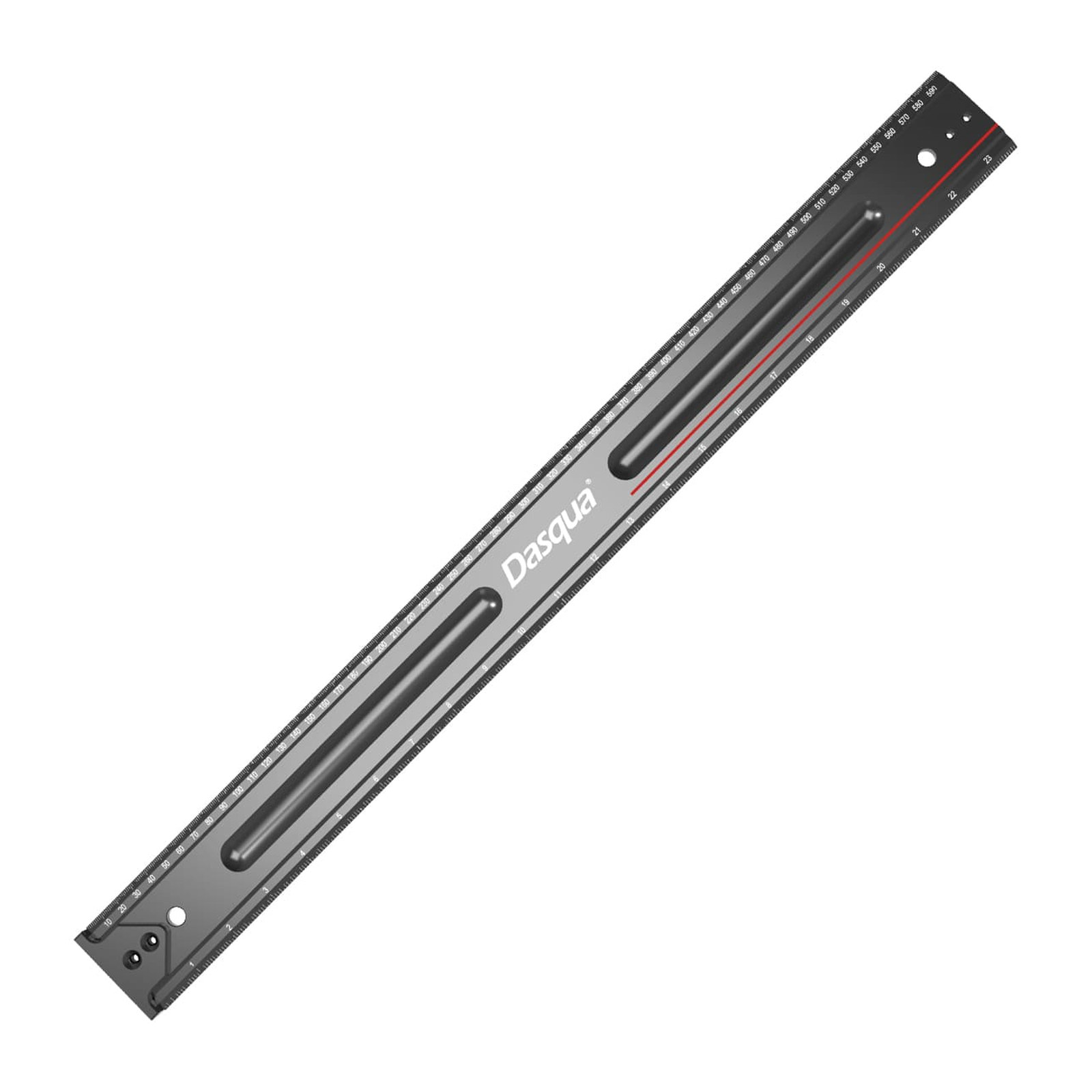 Regla para Marcado de Aluminio con Tope 24" DASQUA