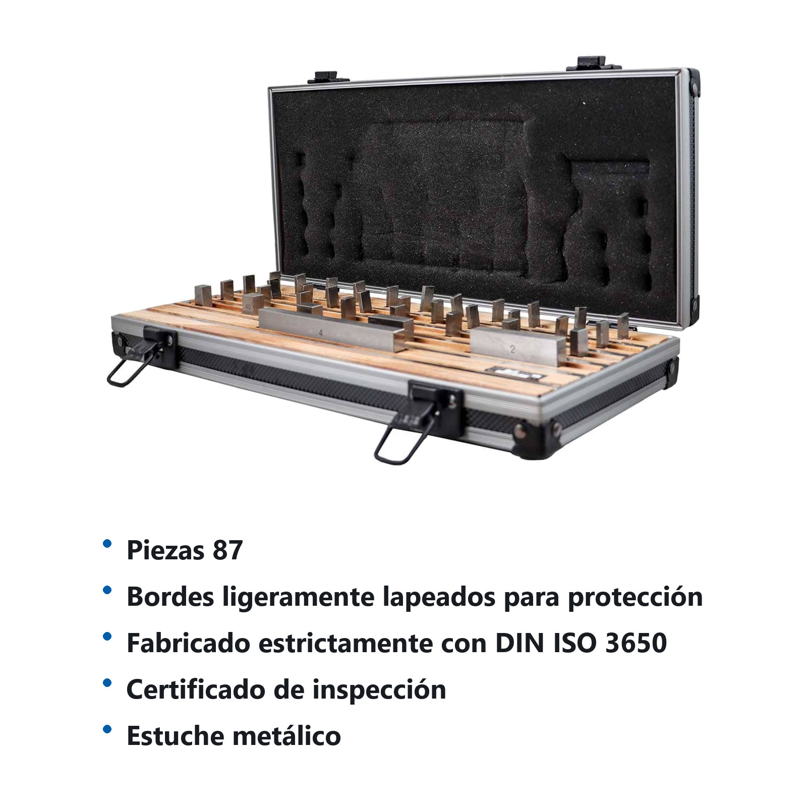 JGO BLOQUE D/CALIBRACION MET. 87PZS*GRADO 1 - Imagen 3
