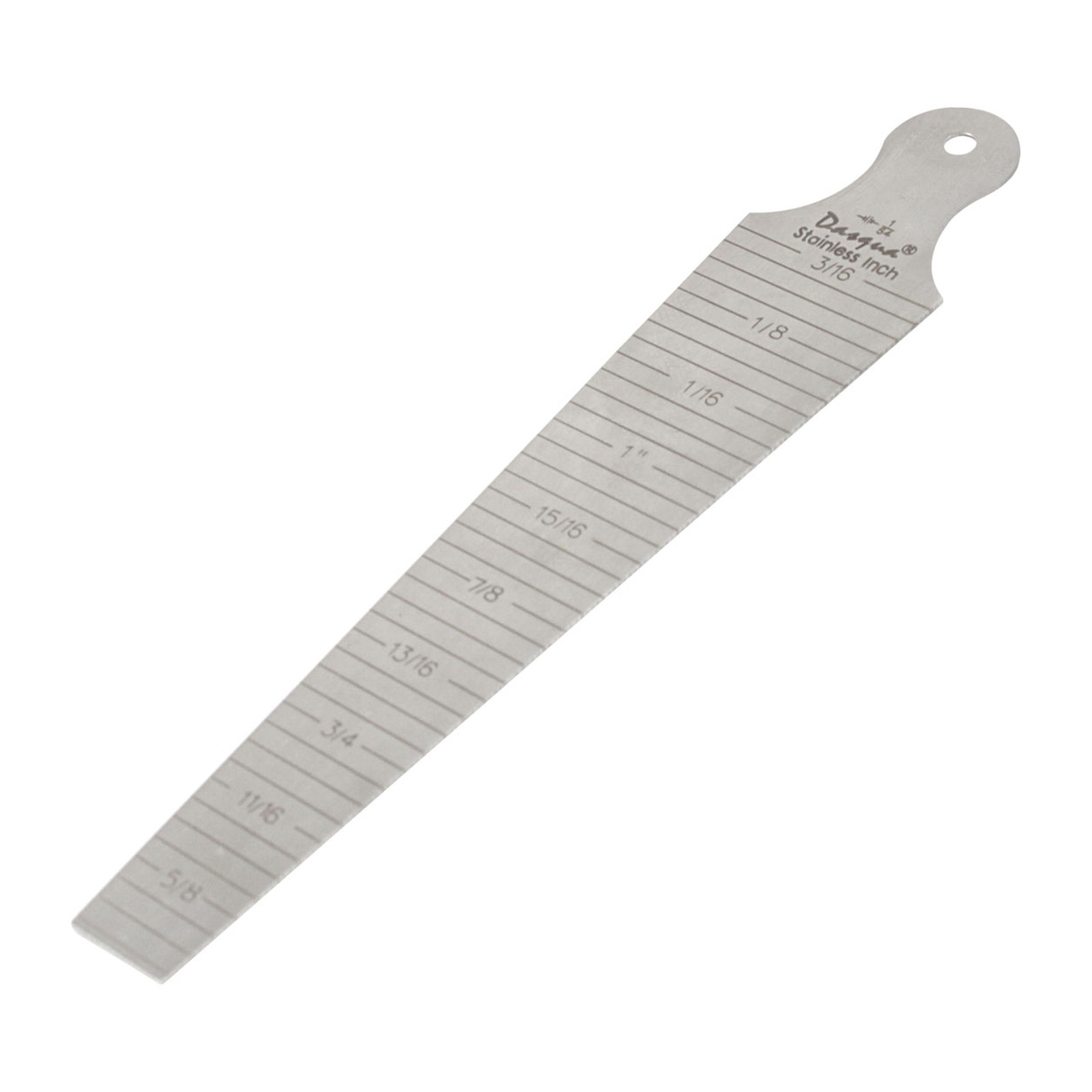 Calibrador de Agujeros DASQUA 5/8" a 1-3/16" x 1/64"