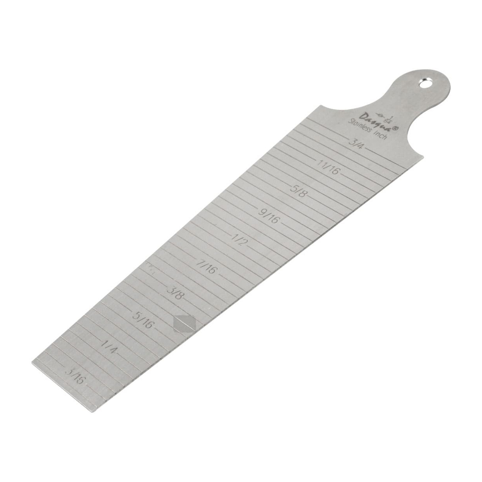 Calibrador de Agujeros 1-3/16" a 1-3/4" x 1/64" DASQUA