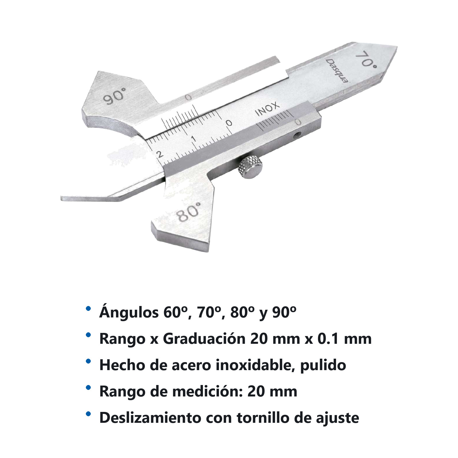 MEDIDOR DE SOLDADURA*20MM*0.1MM - Imagen 2
