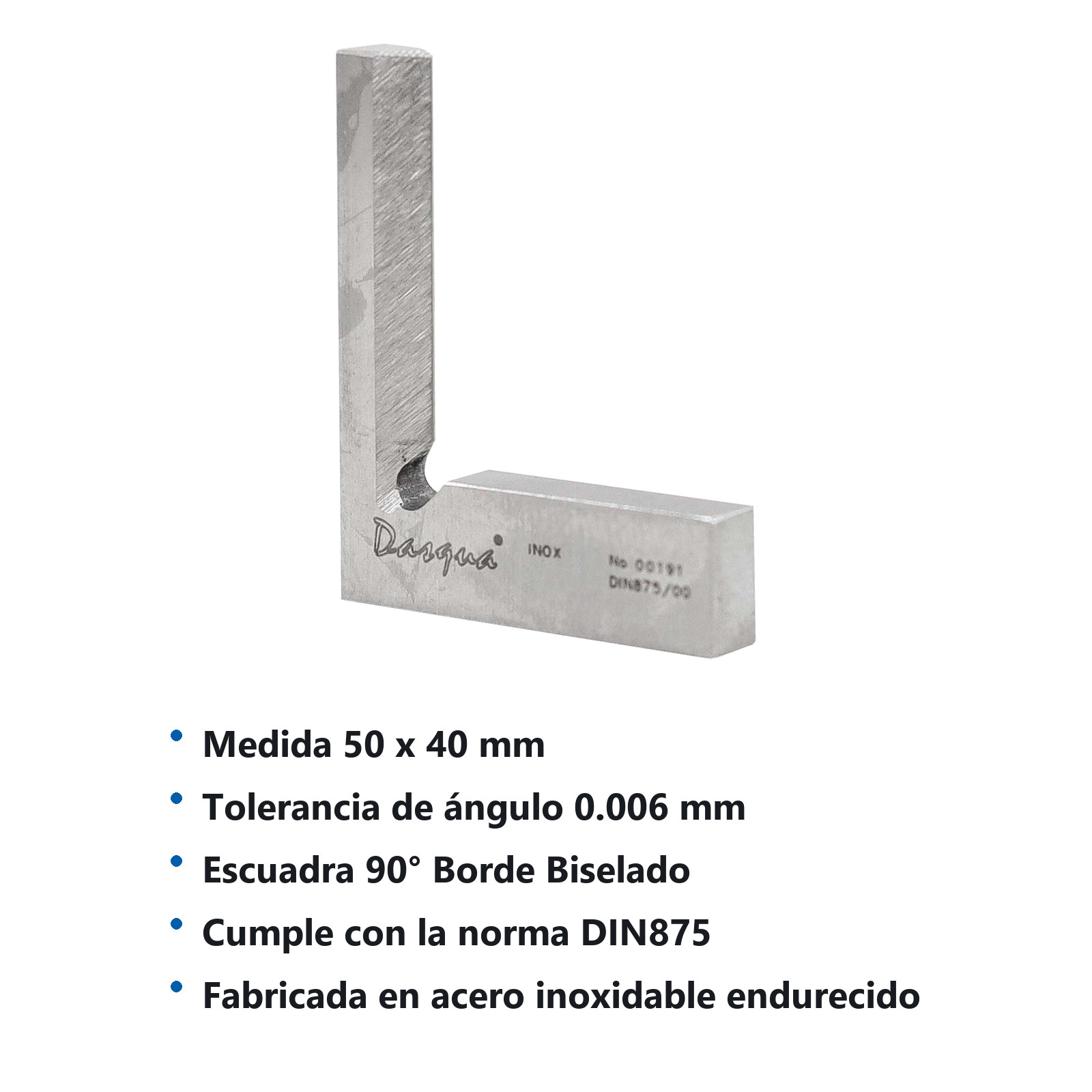 ESCUADRA 90GRADOS D/BORDE BIS. 50X40MM - Imagen 3