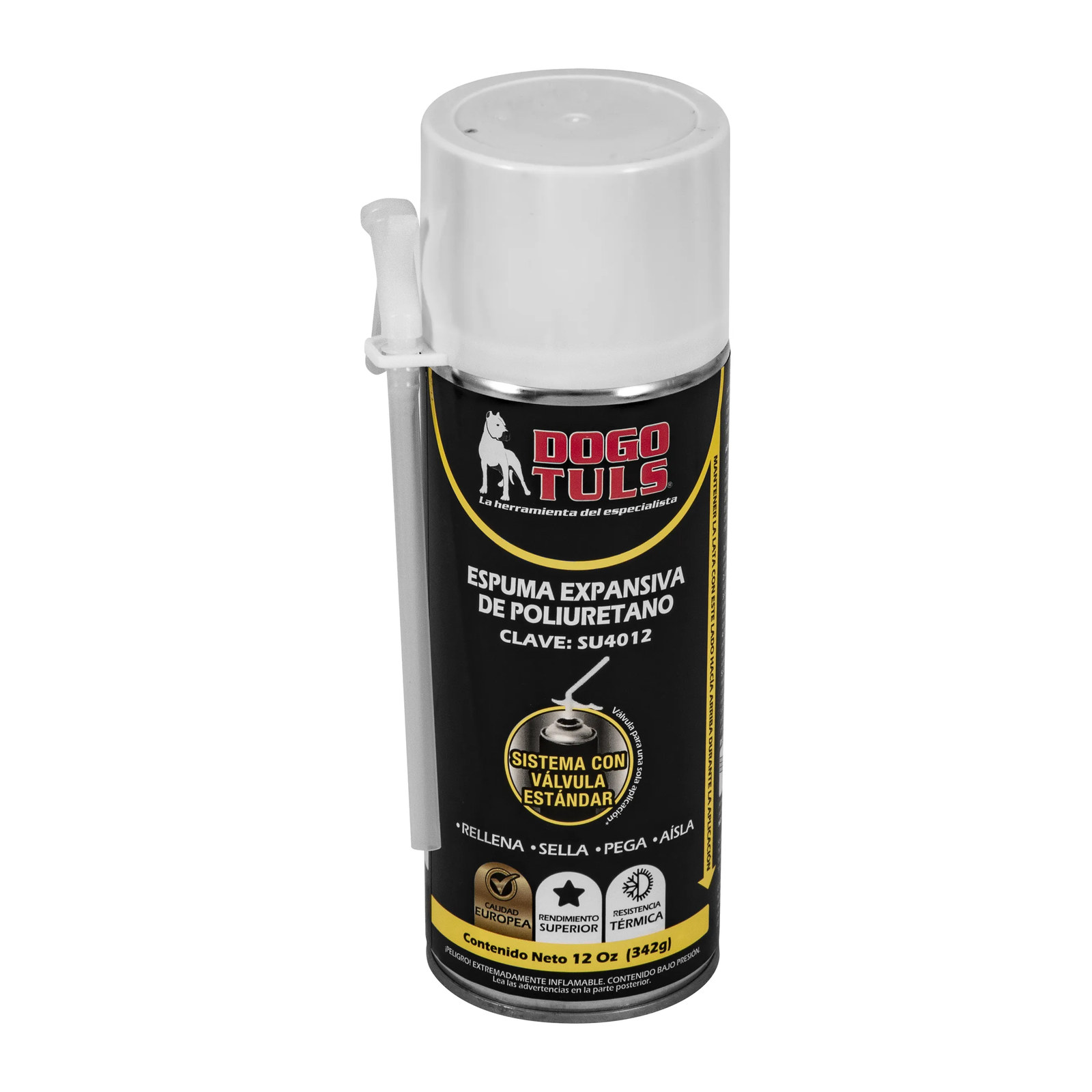Espuma Expansiva PU 12 oz - Paquete 12 Piezas