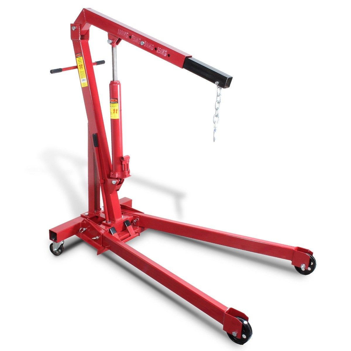 MIKELS T-1300 Pluma hidráulica para motor plegable (1 ton)