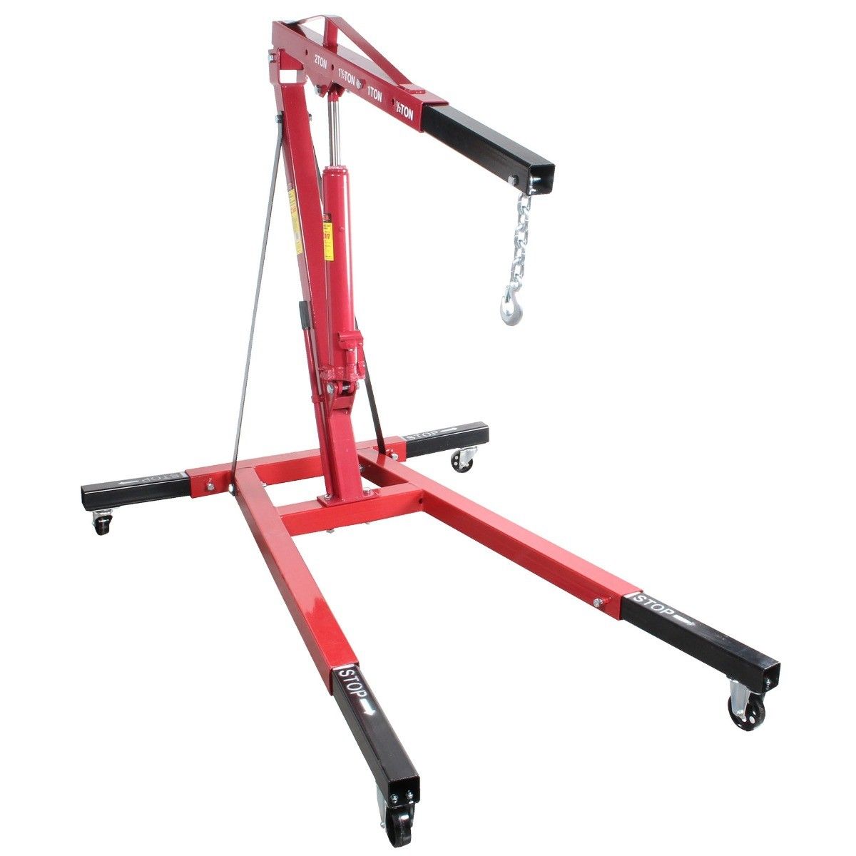 MIKELS T-1473 Pluma hidráulica para motor con extensiones (2 ton) - Imagen 3