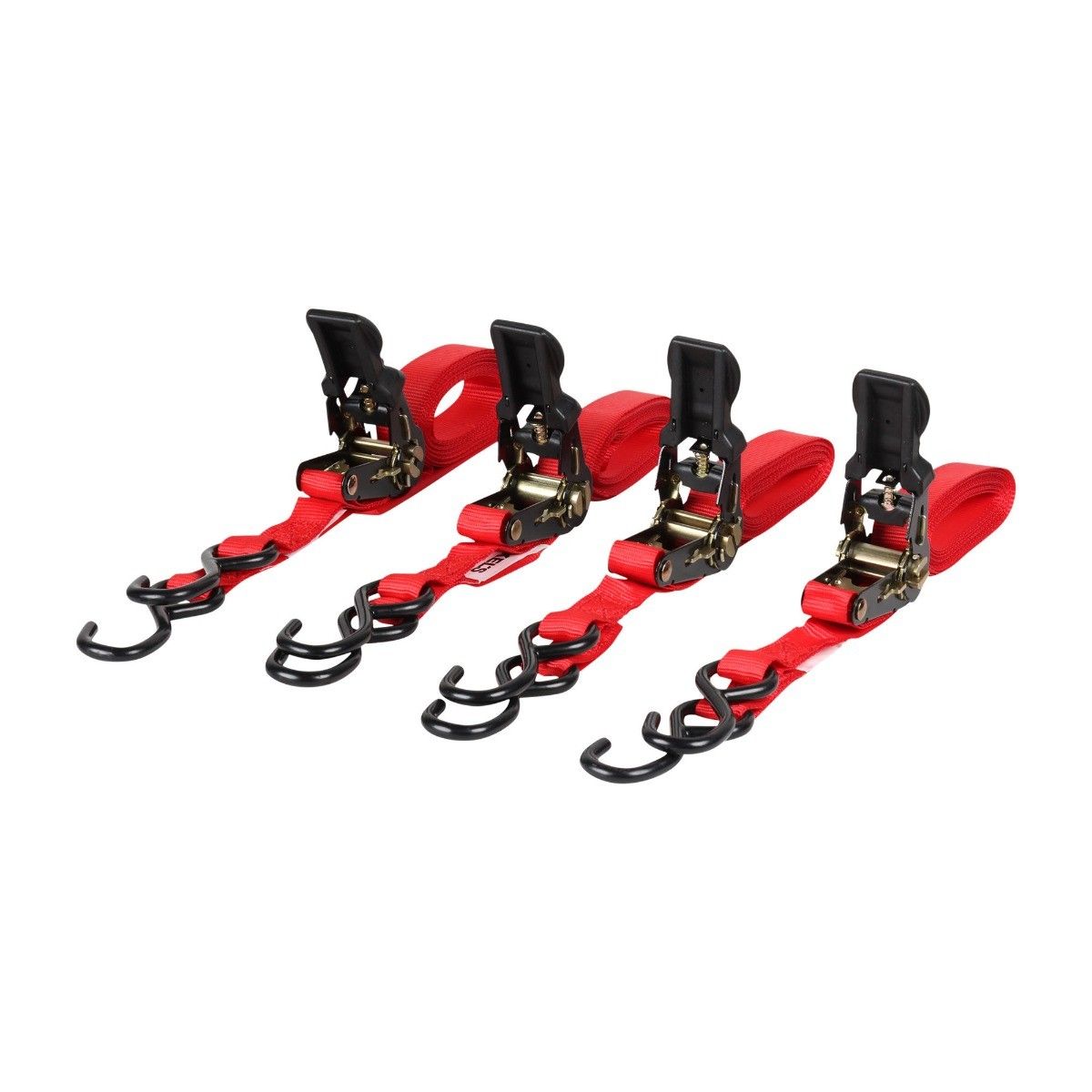 MIKELS T-3M Ganchos tensores con matraca 4 pzas (4.5 mts, 450 kgs) - Imagen 3