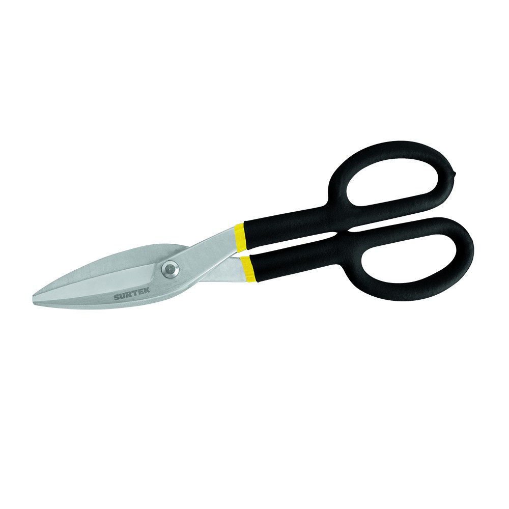 Tijeras para hojalatero con mango rubber grip 14" Surtek