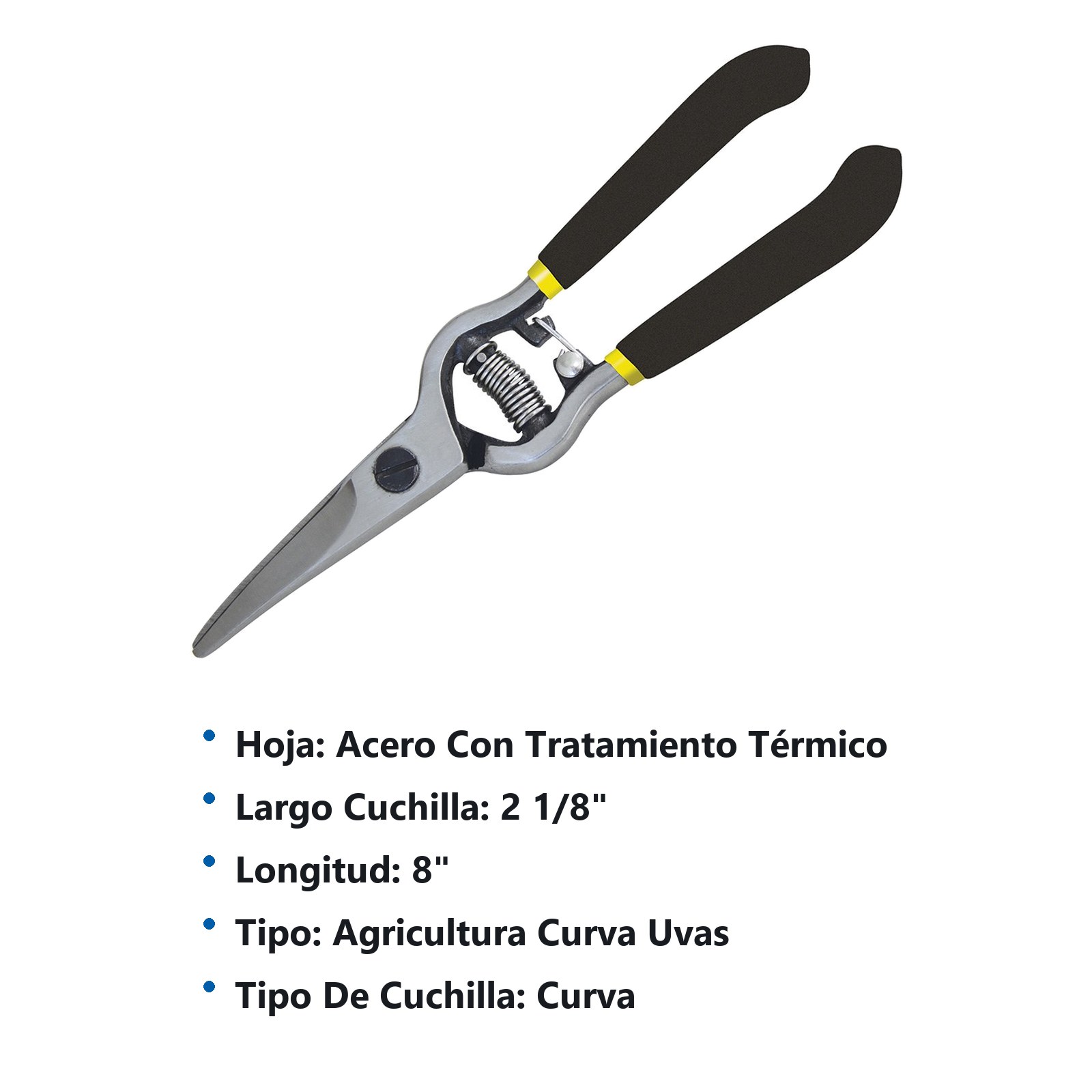 Tijeras para poda a una mano 8" para uvas Surtek - Imagen 3