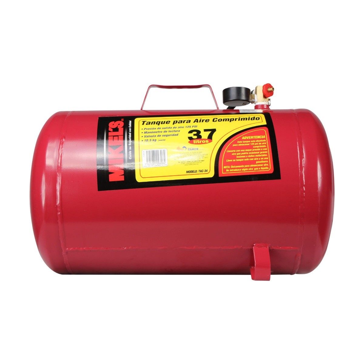 MIKELS TAC-34 Tanque para aire comprimido (37 lts) - Imagen 3