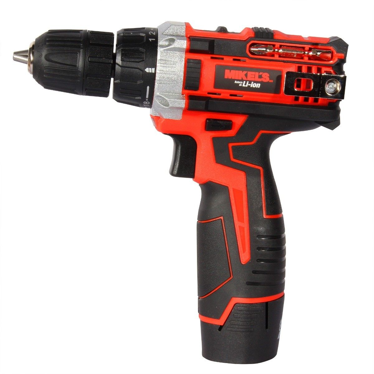 MIKELS TAI-12 Taladro-atornillador inalámbrico profesional (12 V) - Imagen 2