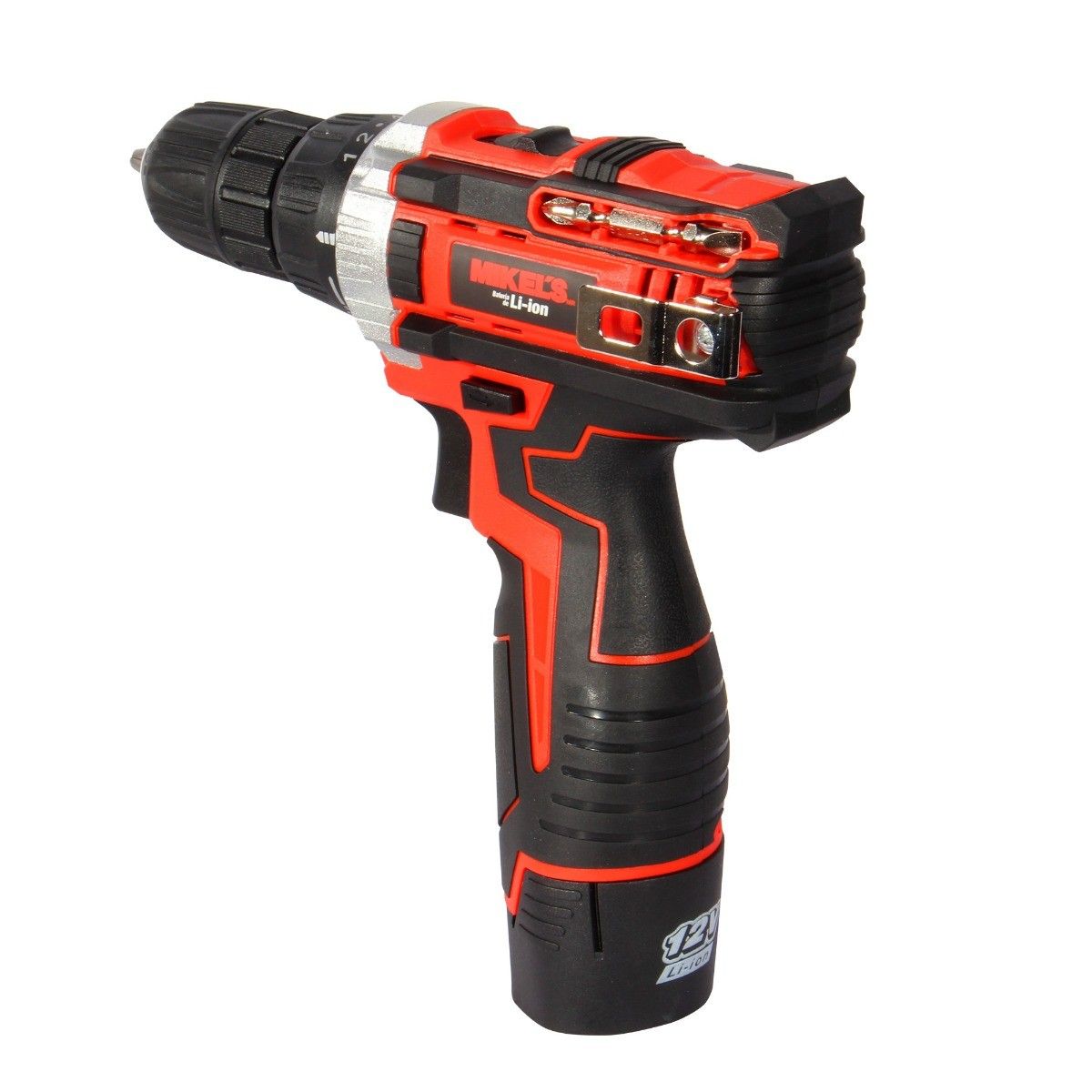 MIKELS TAI-12 Taladro-atornillador inalámbrico profesional (12 V) - Imagen 3