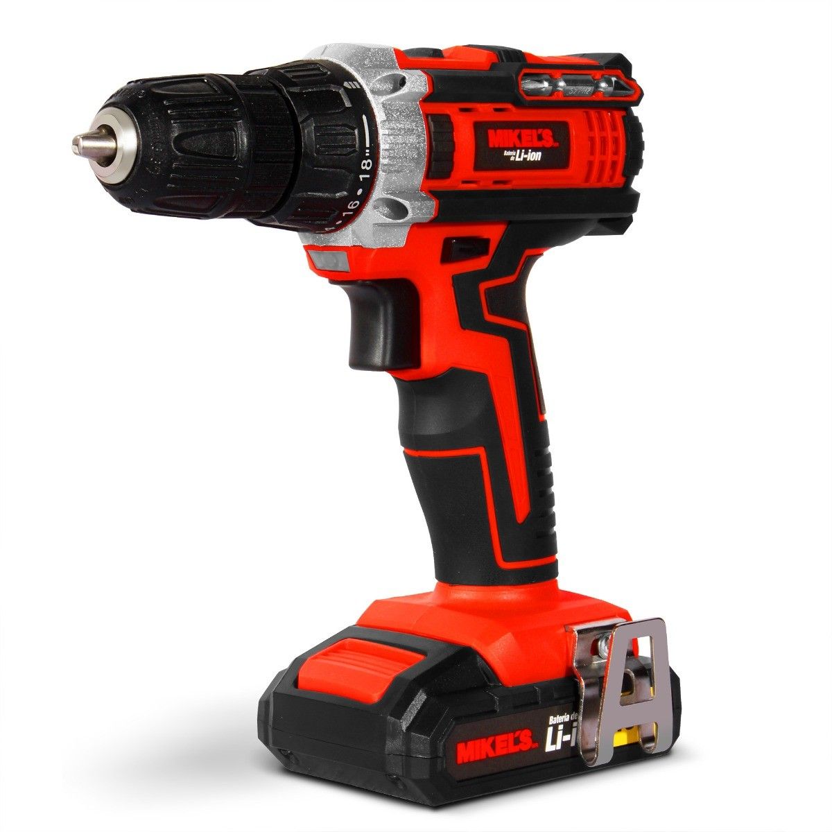 MIKELS TAI-18 Taladro-atornillador inalámbrico profesional (18 V)