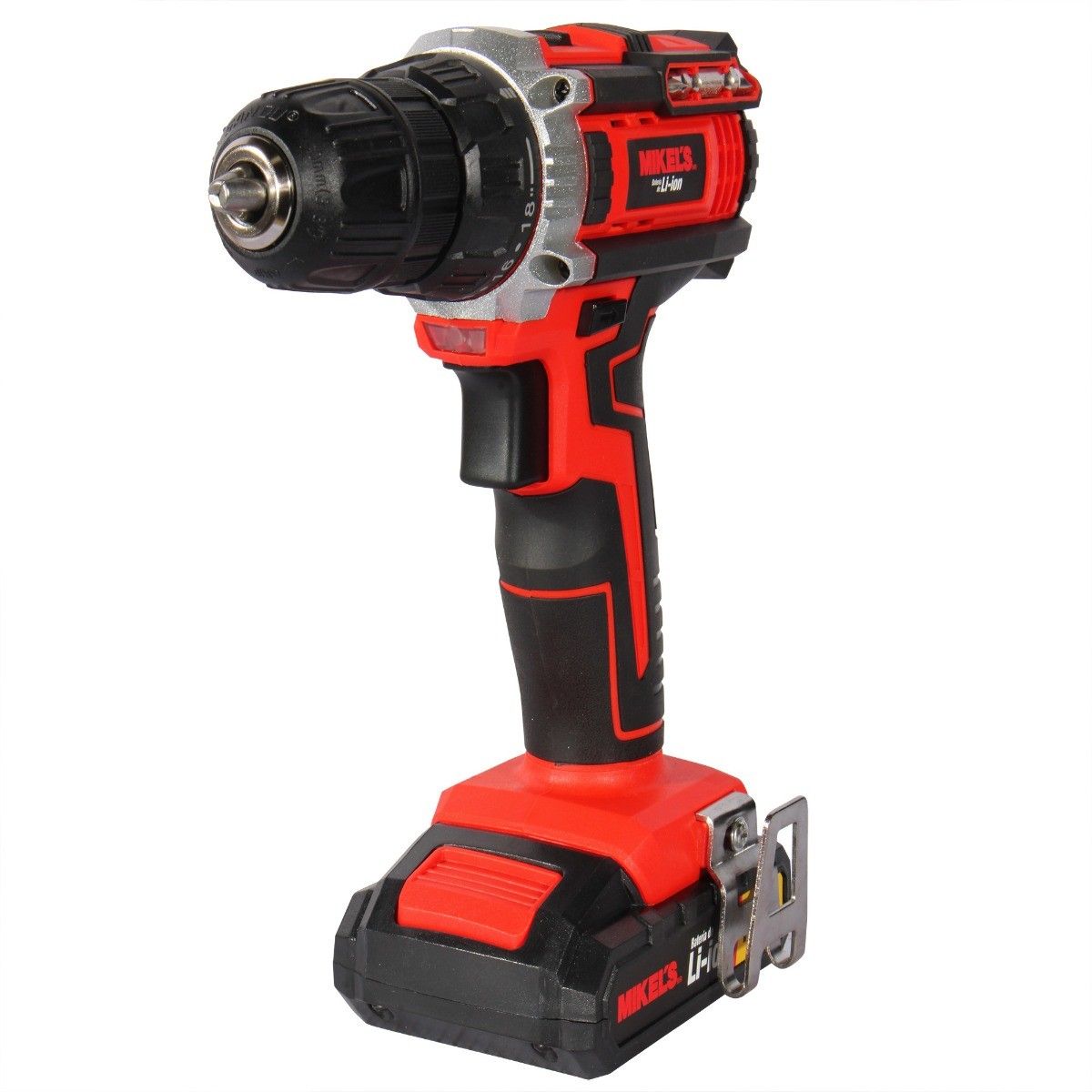 MIKELS TAI-18 Taladro-atornillador inalámbrico profesional (18 V) - Imagen 3
