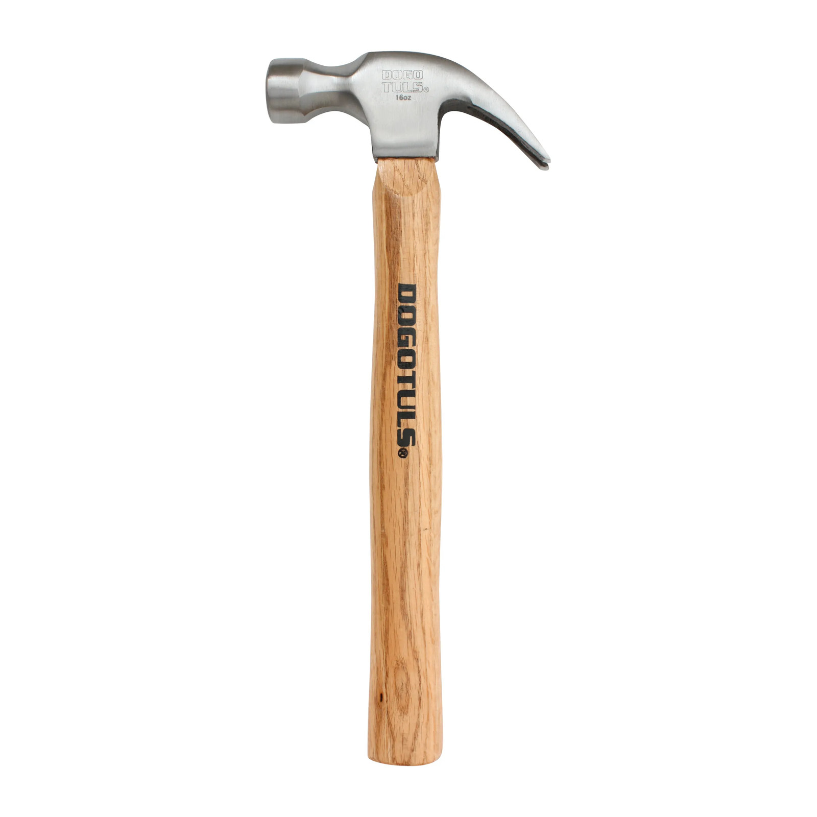 Martillo Uña Curva 16 oz Mango Madera - Paquete 4 Piezas