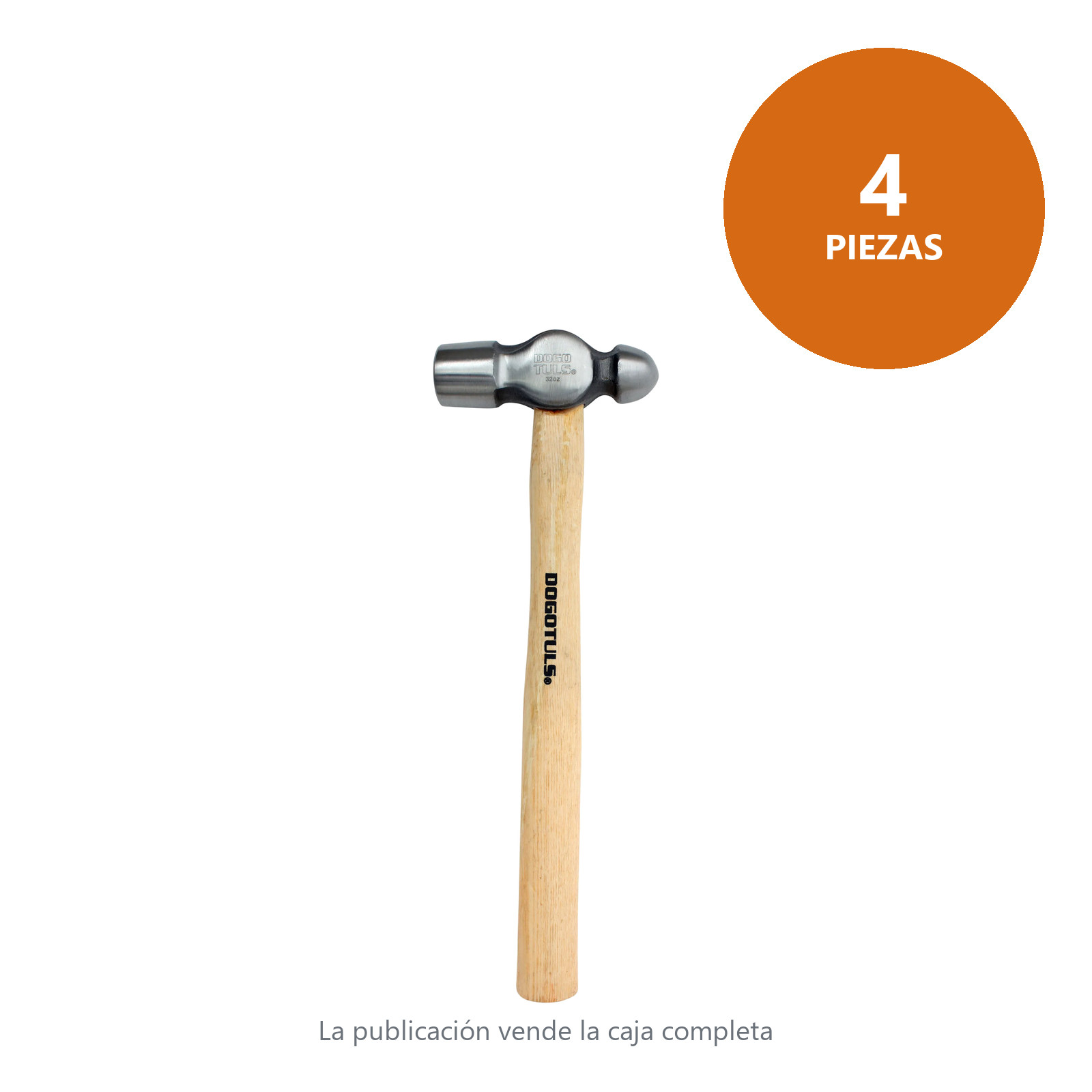 Martillo de Bola 32 oz Mango Madera - Imagen 4