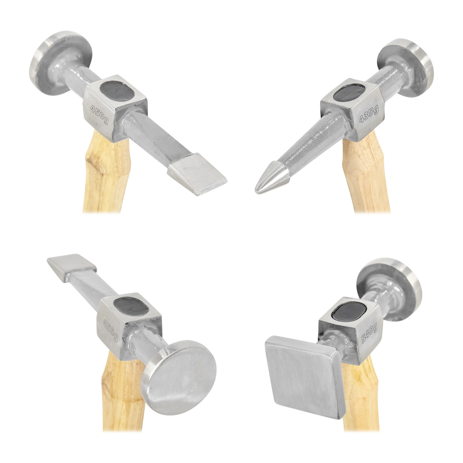 Martillos y Entibadores para Hojalatero, 7 pzas - Imagen 4