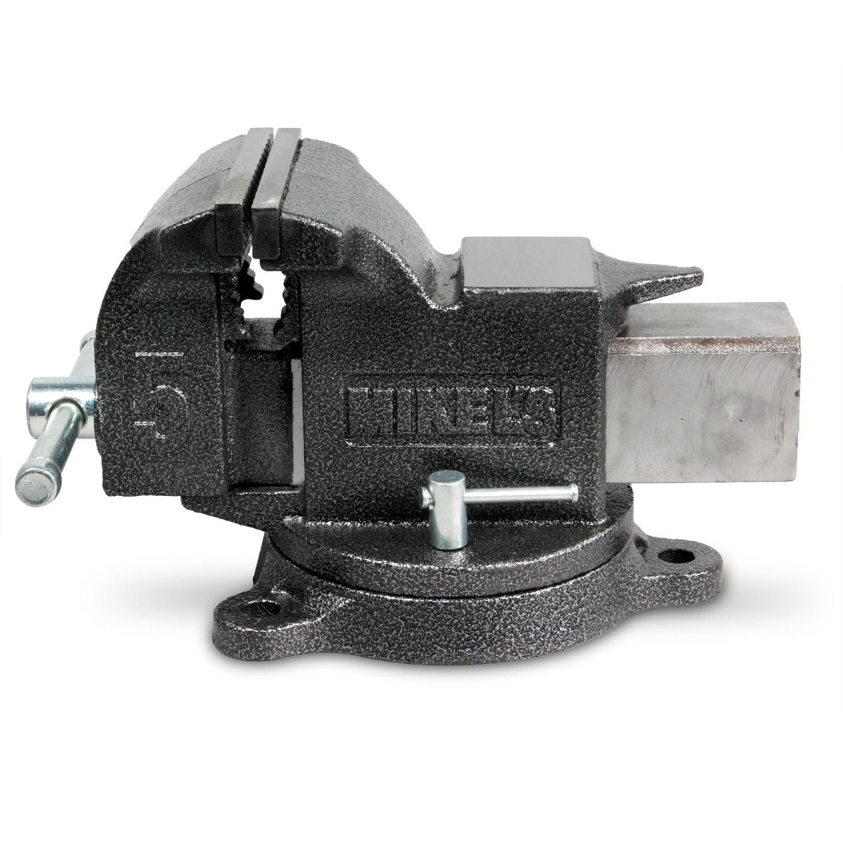 MIKELS TBH-5 Tornillo de banco acero, Heavy Duty (5") - Imagen 2