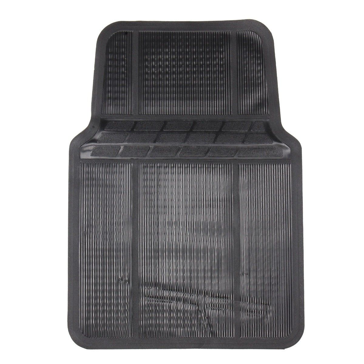 MIKELS TC-2 Tapetes para auto de PVC, negros - Imagen 2